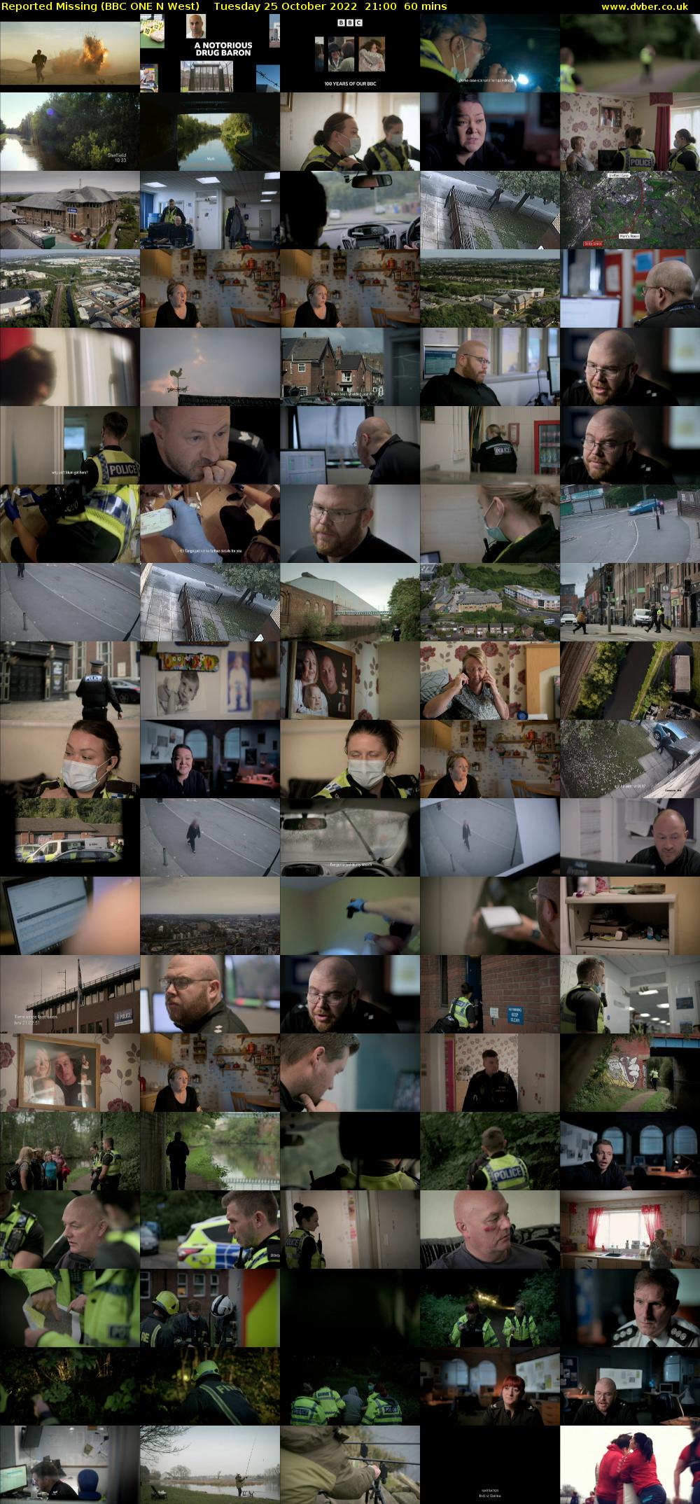Reported Missing (BBC ONE N West) Tuesday 25 October 2022 21:00 - 22:00
