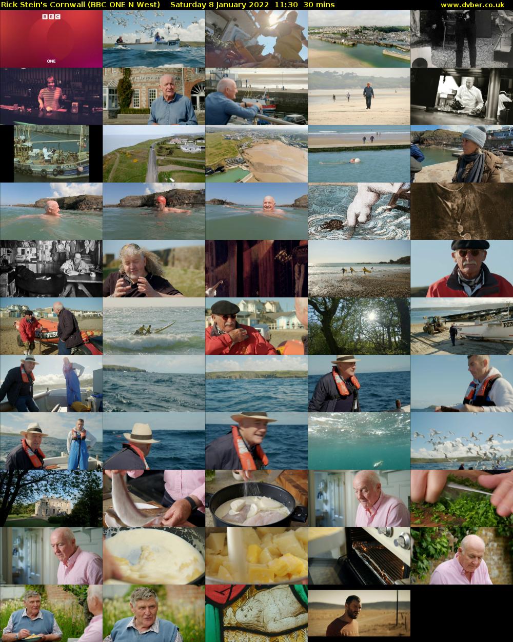 Rick Stein's Cornwall (BBC ONE N West) Saturday 8 January 2022 11:30 - 12:00