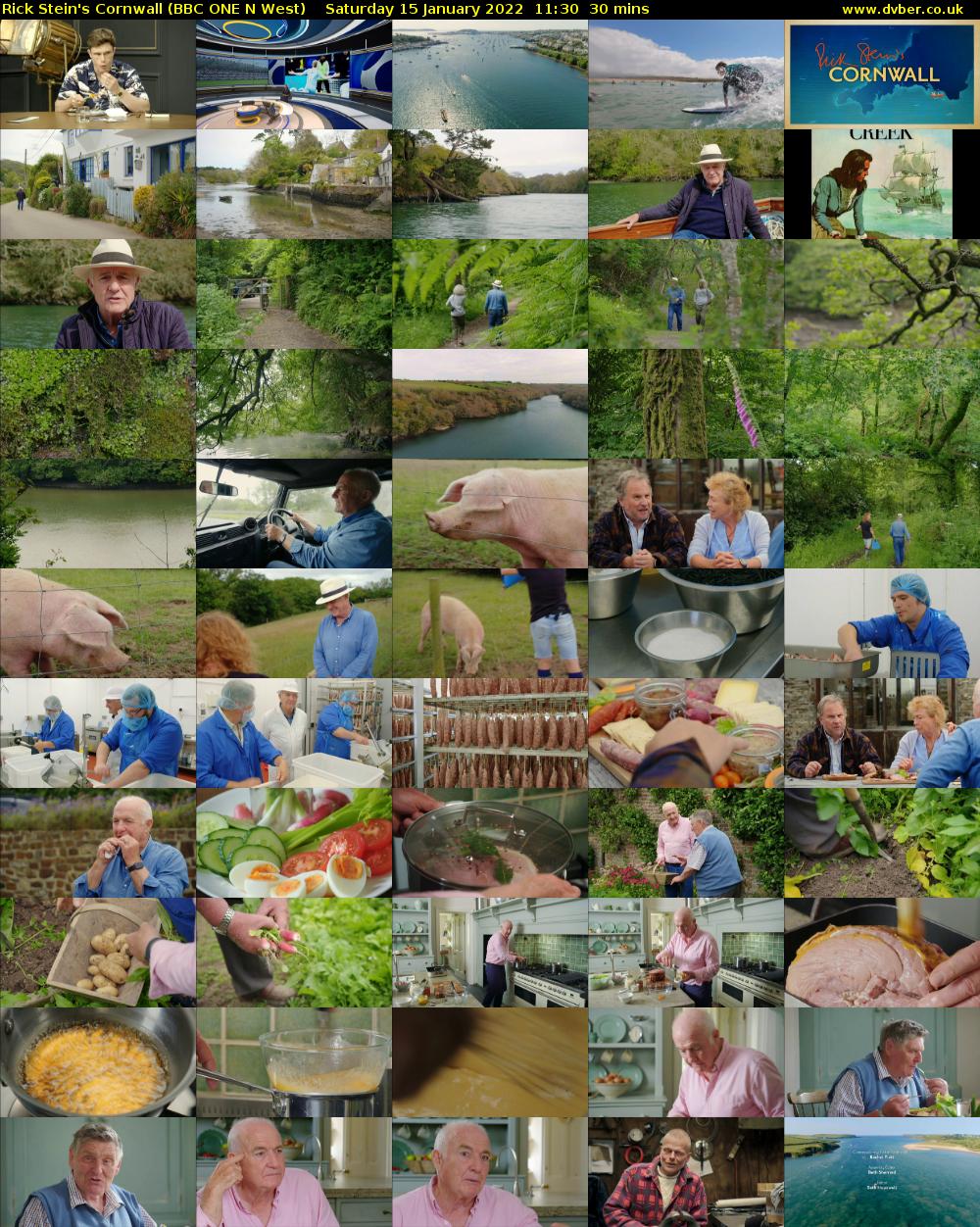 Rick Stein's Cornwall (BBC ONE N West) Saturday 15 January 2022 11:30 - 12:00