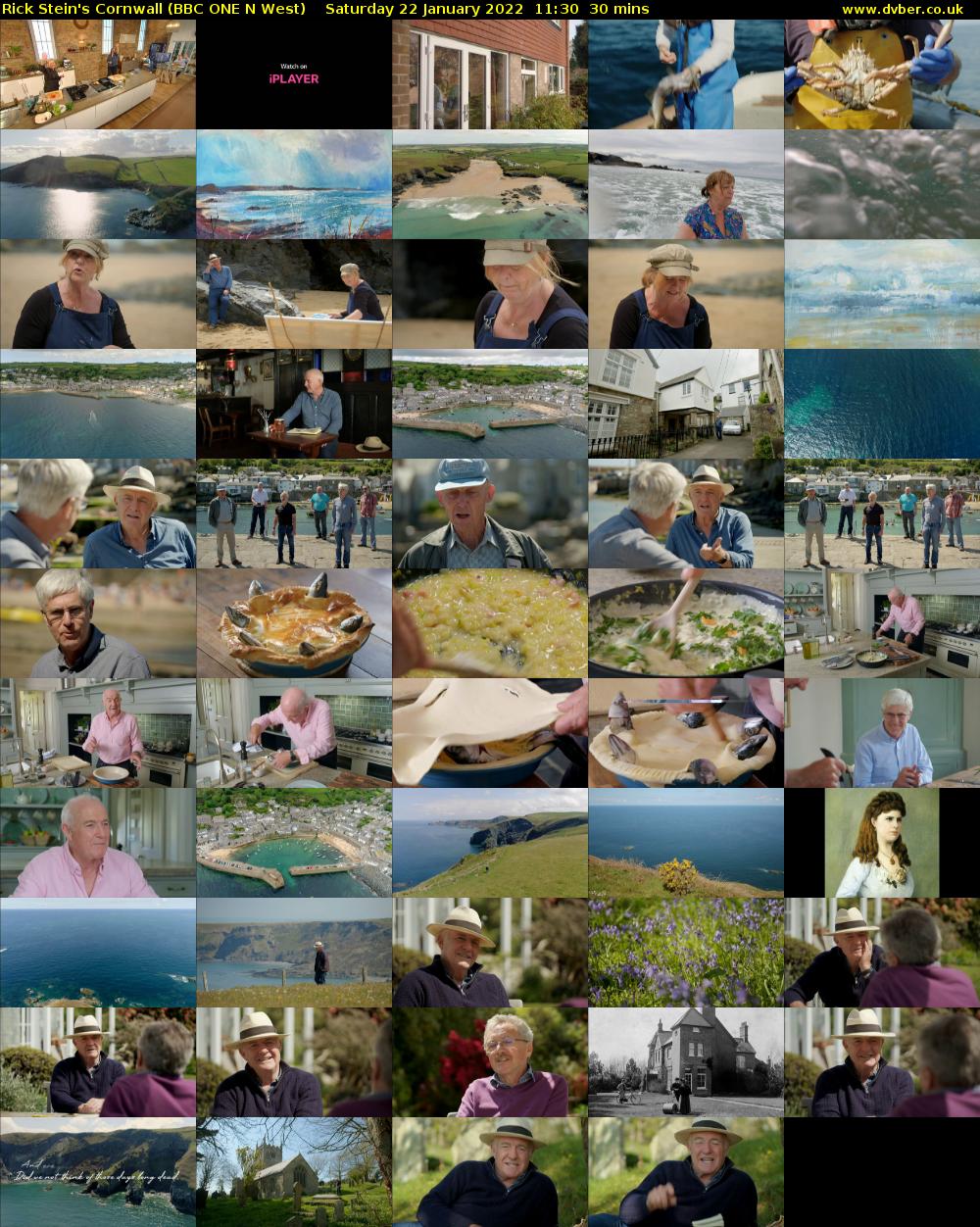 Rick Stein's Cornwall (BBC ONE N West) Saturday 22 January 2022 11:30 - 12:00
