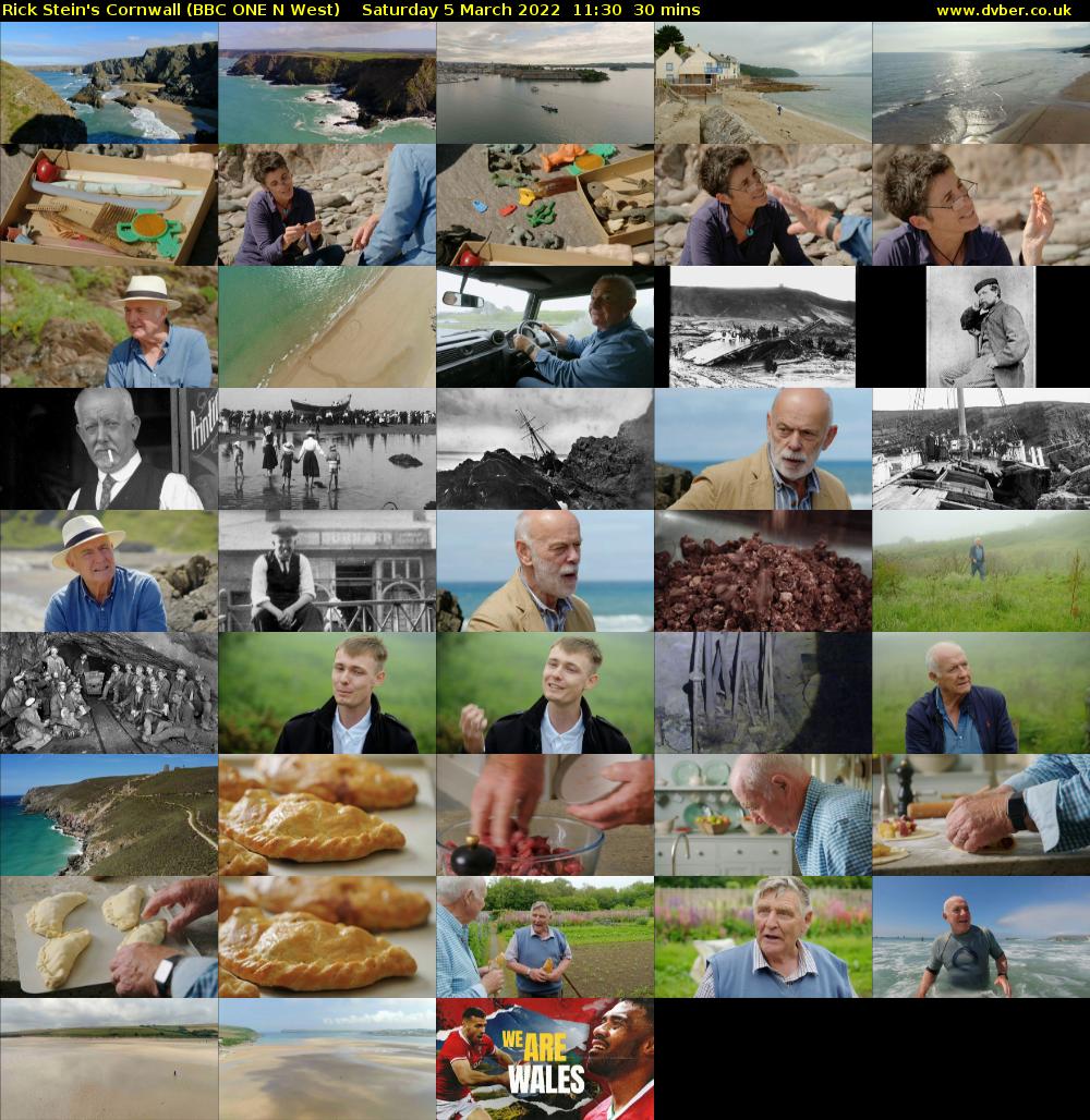Rick Stein's Cornwall (BBC ONE N West) Saturday 5 March 2022 11:30 - 12:00