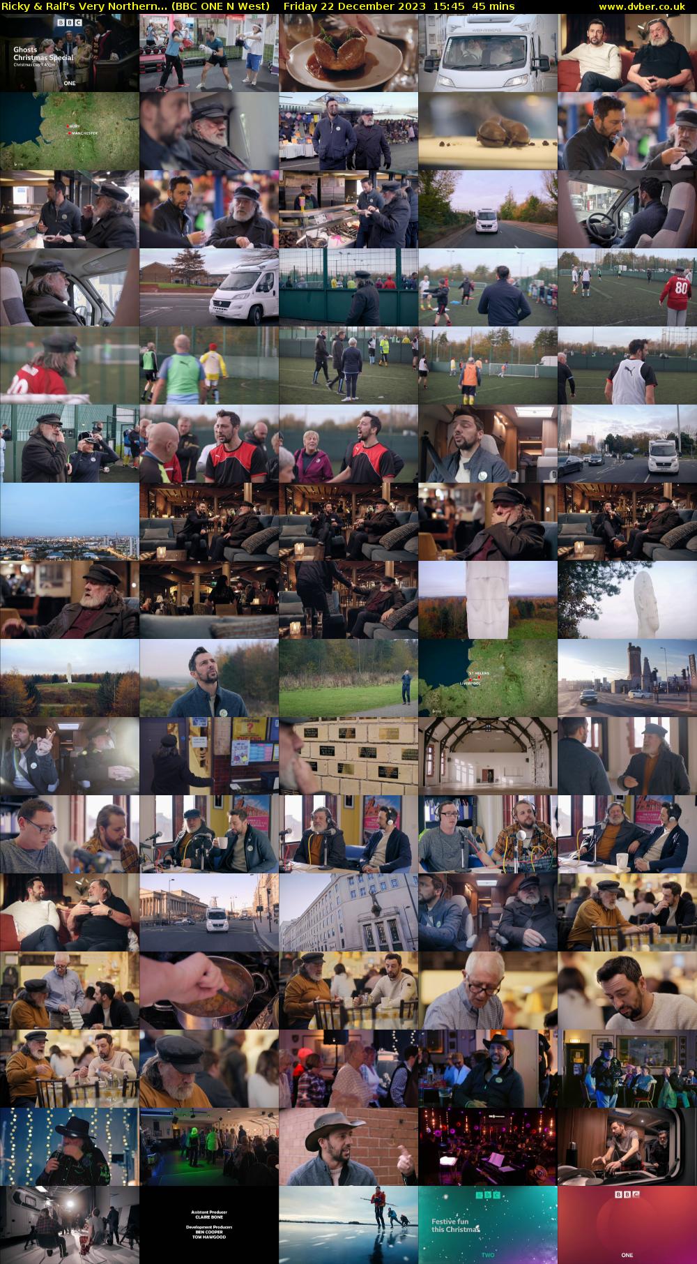 Ricky & Ralf's Very Northern... (BBC ONE N West) Friday 22 December 2023 15:45 - 16:30