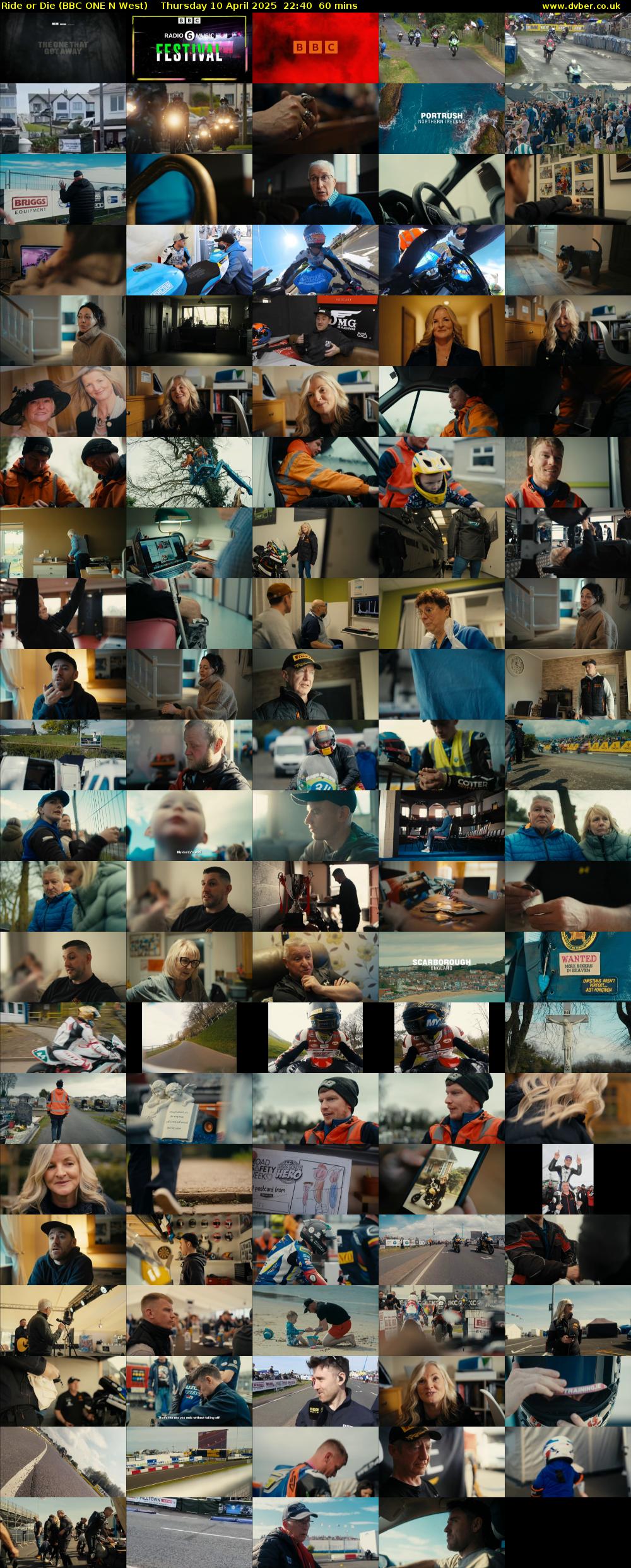 Ride or Die (BBC ONE N West) Thursday 10 April 2025 22:40 - 23:40