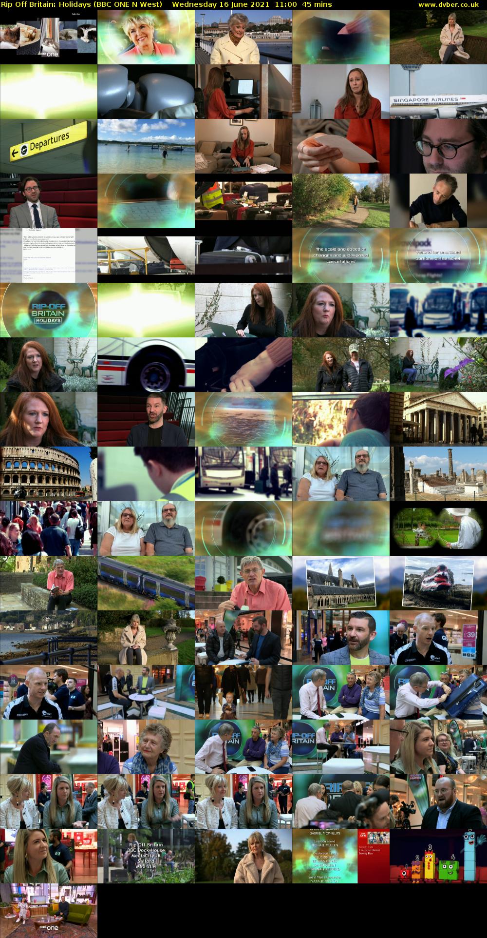 Rip Off Britain: Holidays (BBC ONE N West) Wednesday 16 June 2021 11:00 - 11:45
