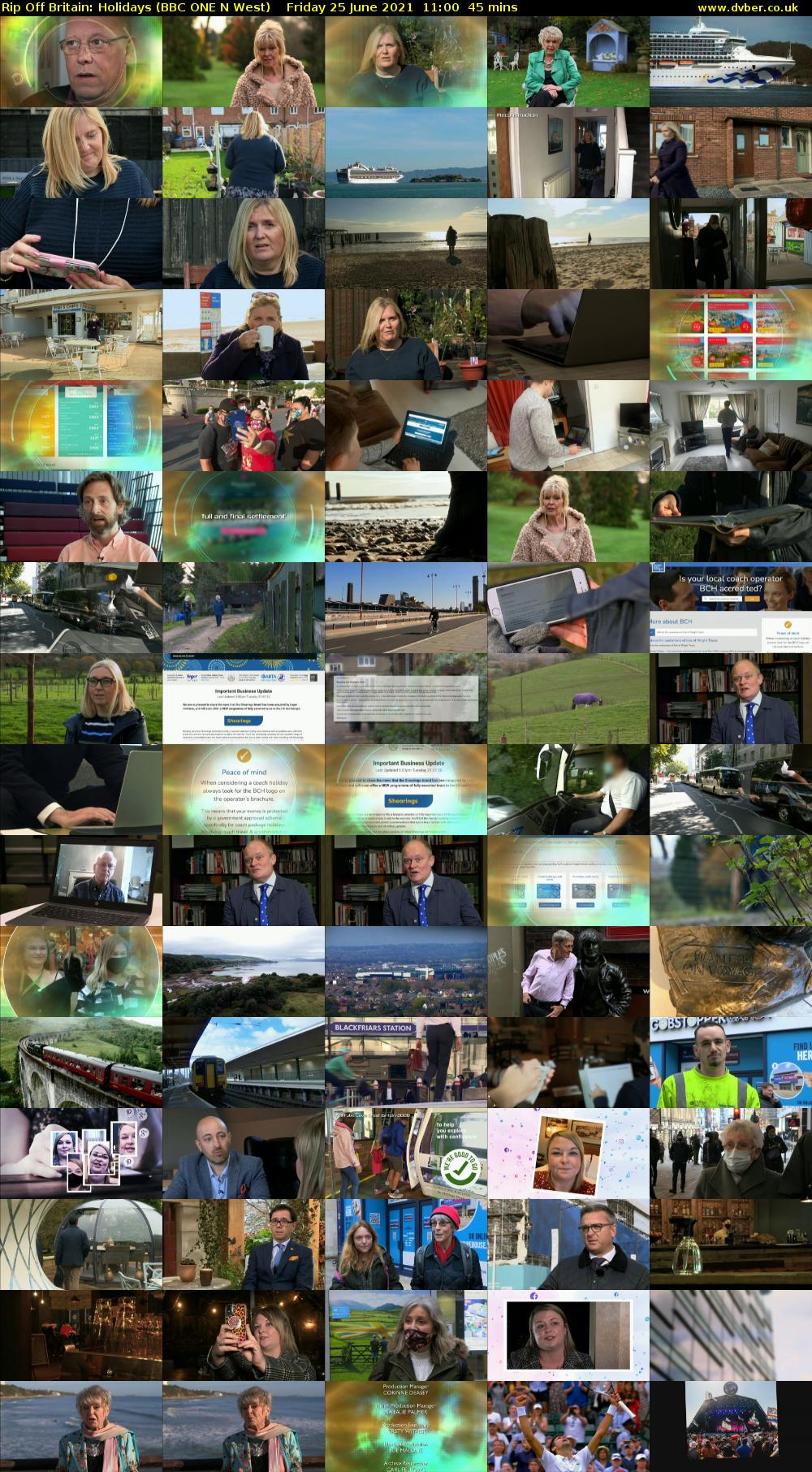 Rip Off Britain: Holidays (BBC ONE N West) Friday 25 June 2021 11:00 - 11:45