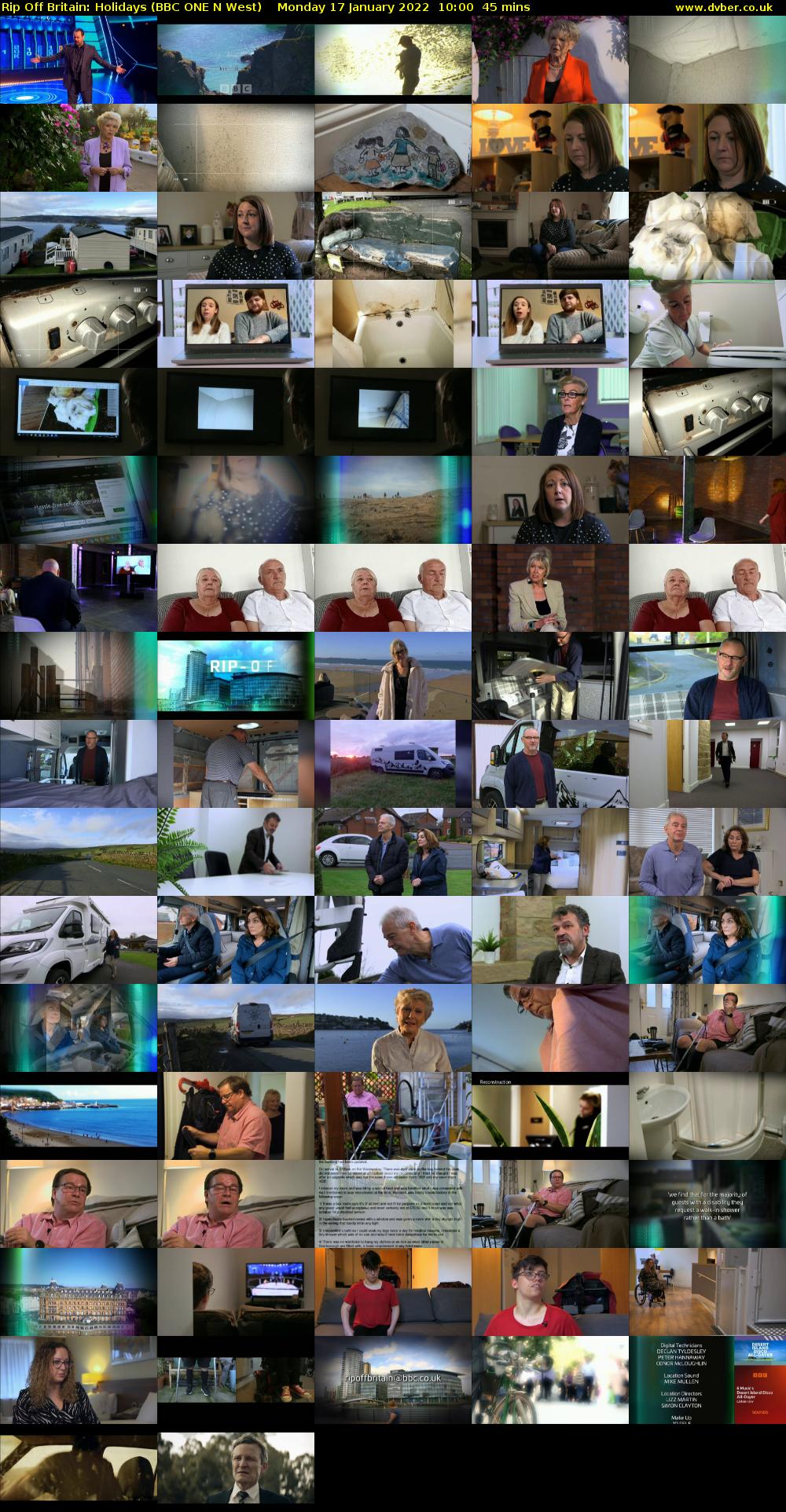 Rip Off Britain: Holidays (BBC ONE N West) Monday 17 January 2022 10:00 - 10:45