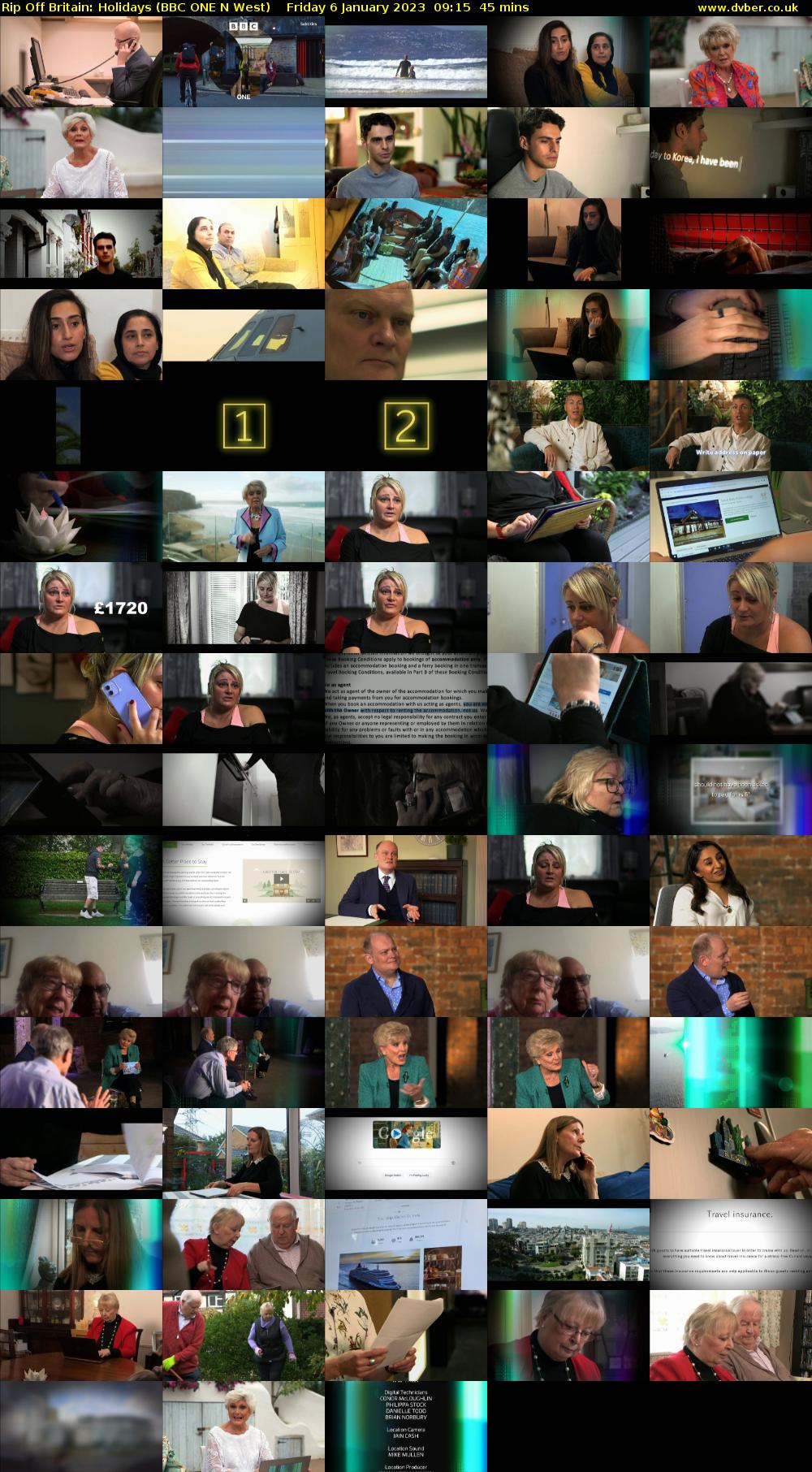 Rip Off Britain: Holidays (BBC ONE N West) Friday 6 January 2023 09:15 - 10:00
