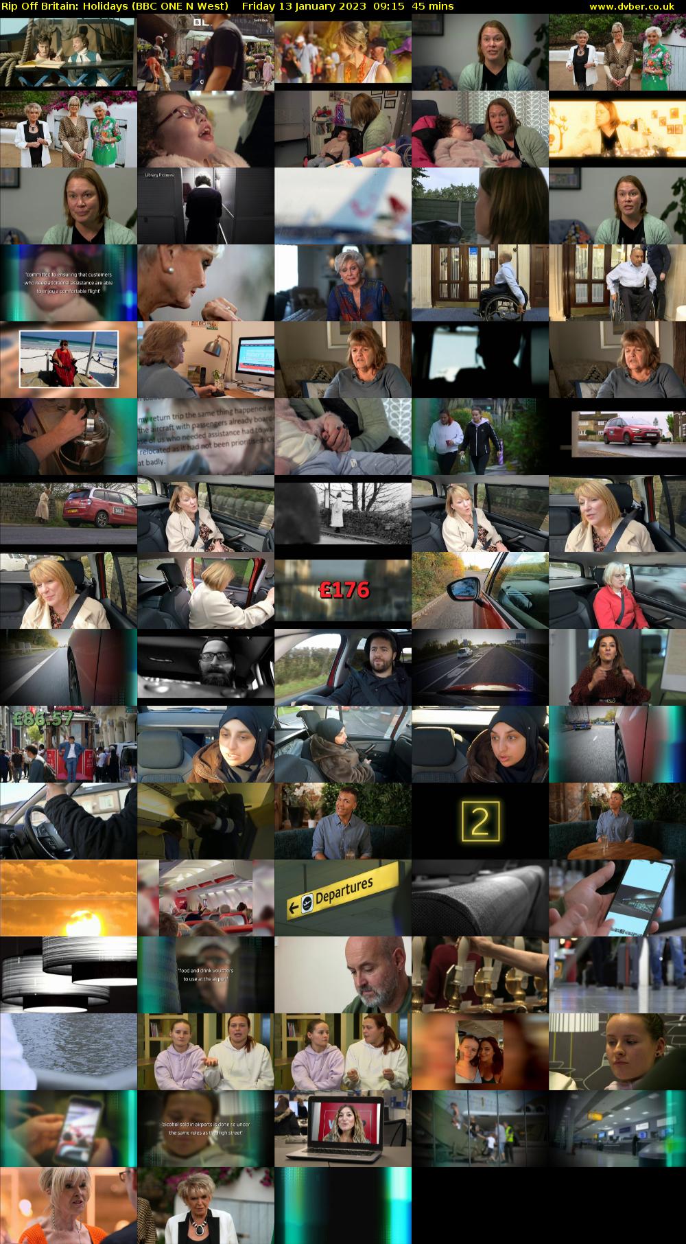 Rip Off Britain: Holidays (BBC ONE N West) Friday 13 January 2023 09:15 - 10:00