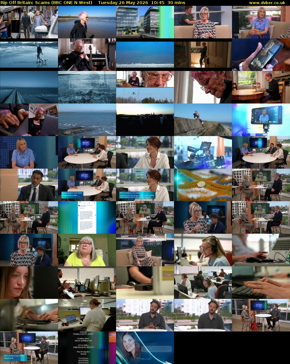 Rip Off Britain: Scams (BBC ONE N West) Tuesday 26 May 2026 10:45 - 11:15