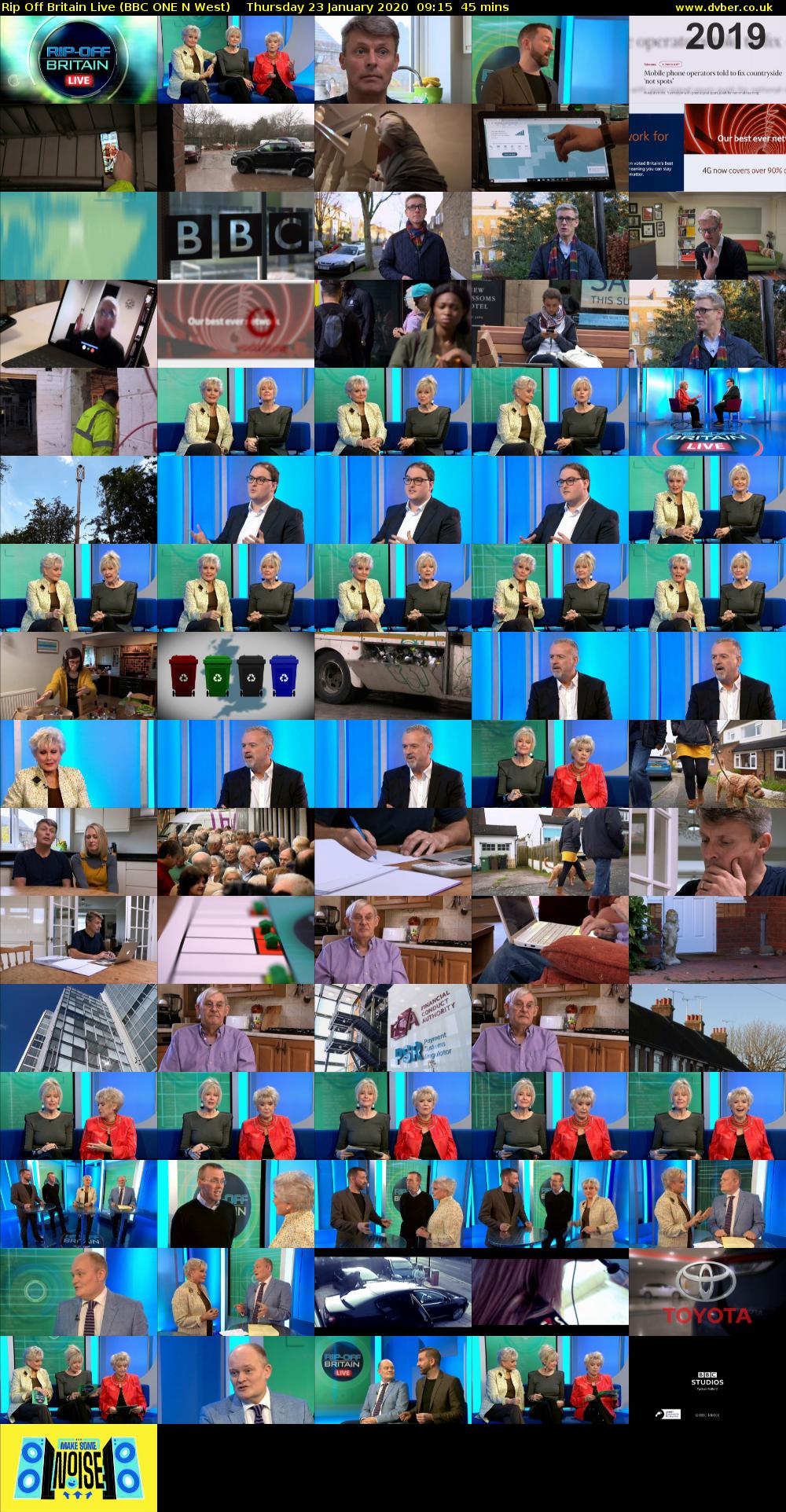 Rip Off Britain Live (BBC ONE N West) Thursday 23 January 2020 09:15 - 10:00