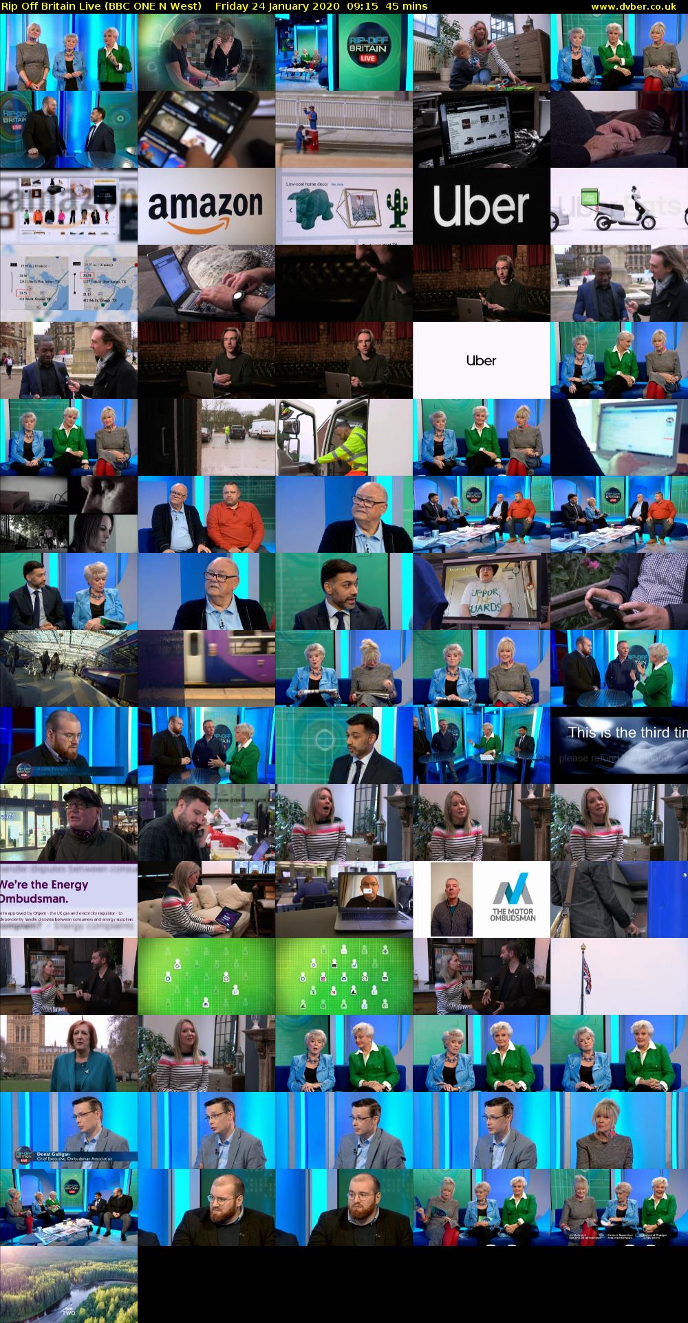Rip Off Britain Live (BBC ONE N West) Friday 24 January 2020 09:15 - 10:00
