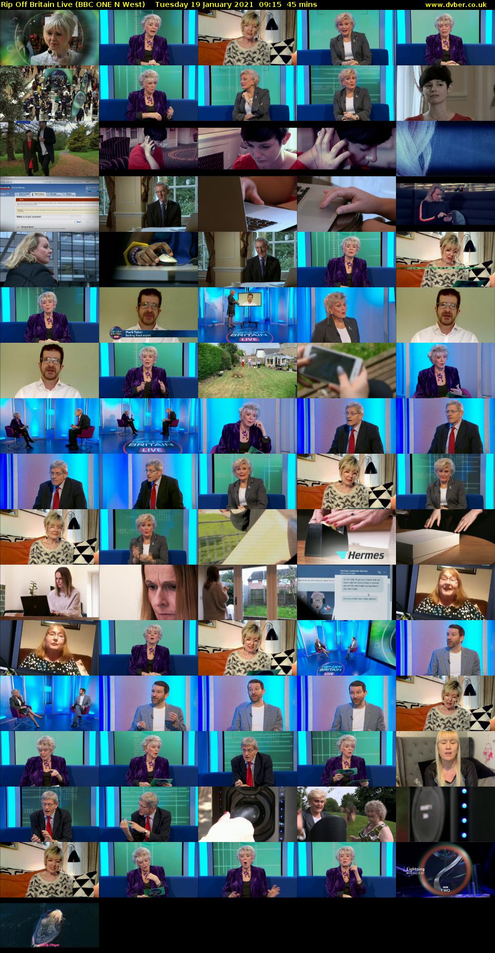 Rip Off Britain Live (BBC ONE N West) Tuesday 19 January 2021 09:15 - 10:00