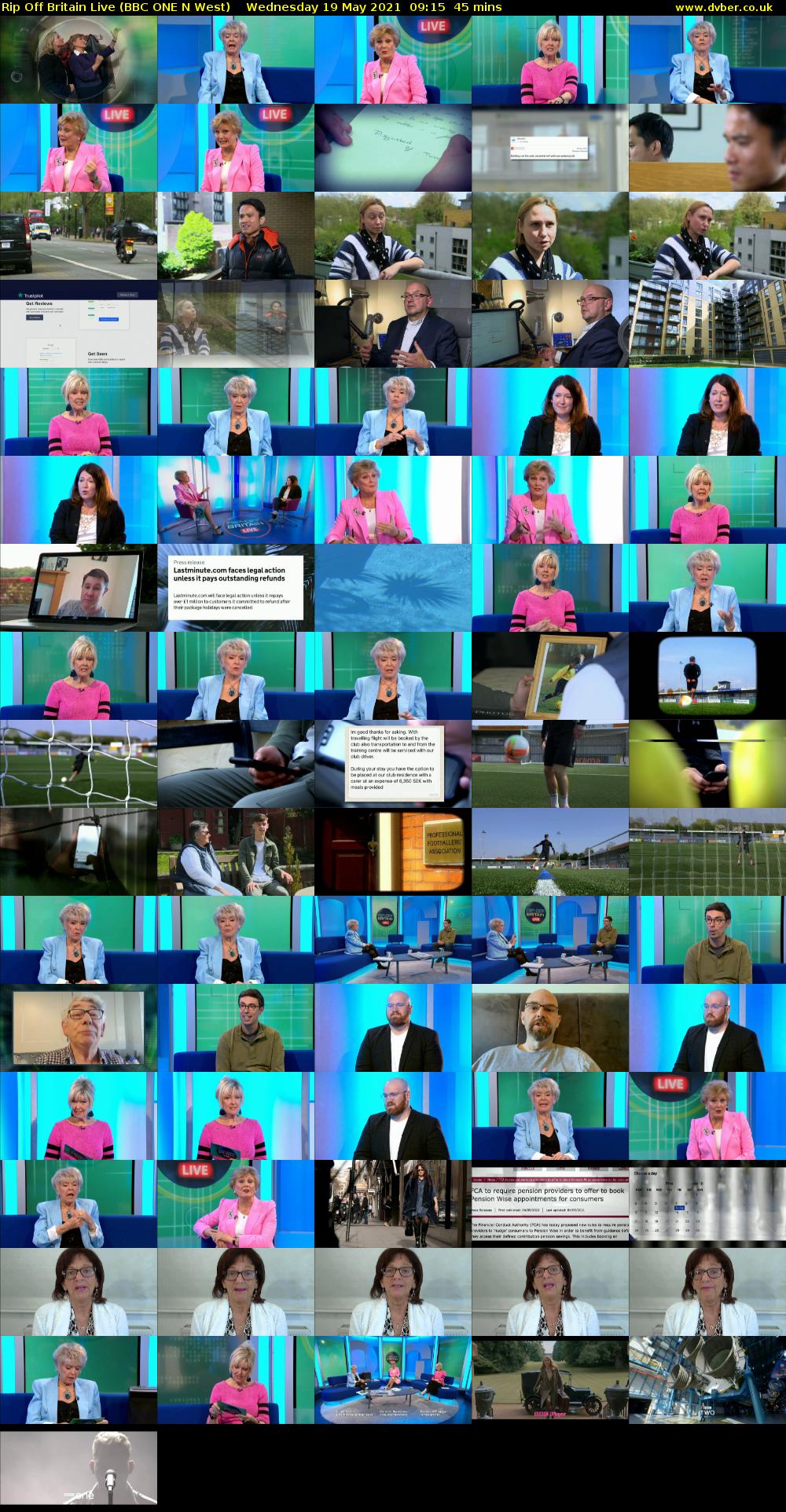Rip Off Britain Live (BBC ONE N West) Wednesday 19 May 2021 09:15 - 10:00