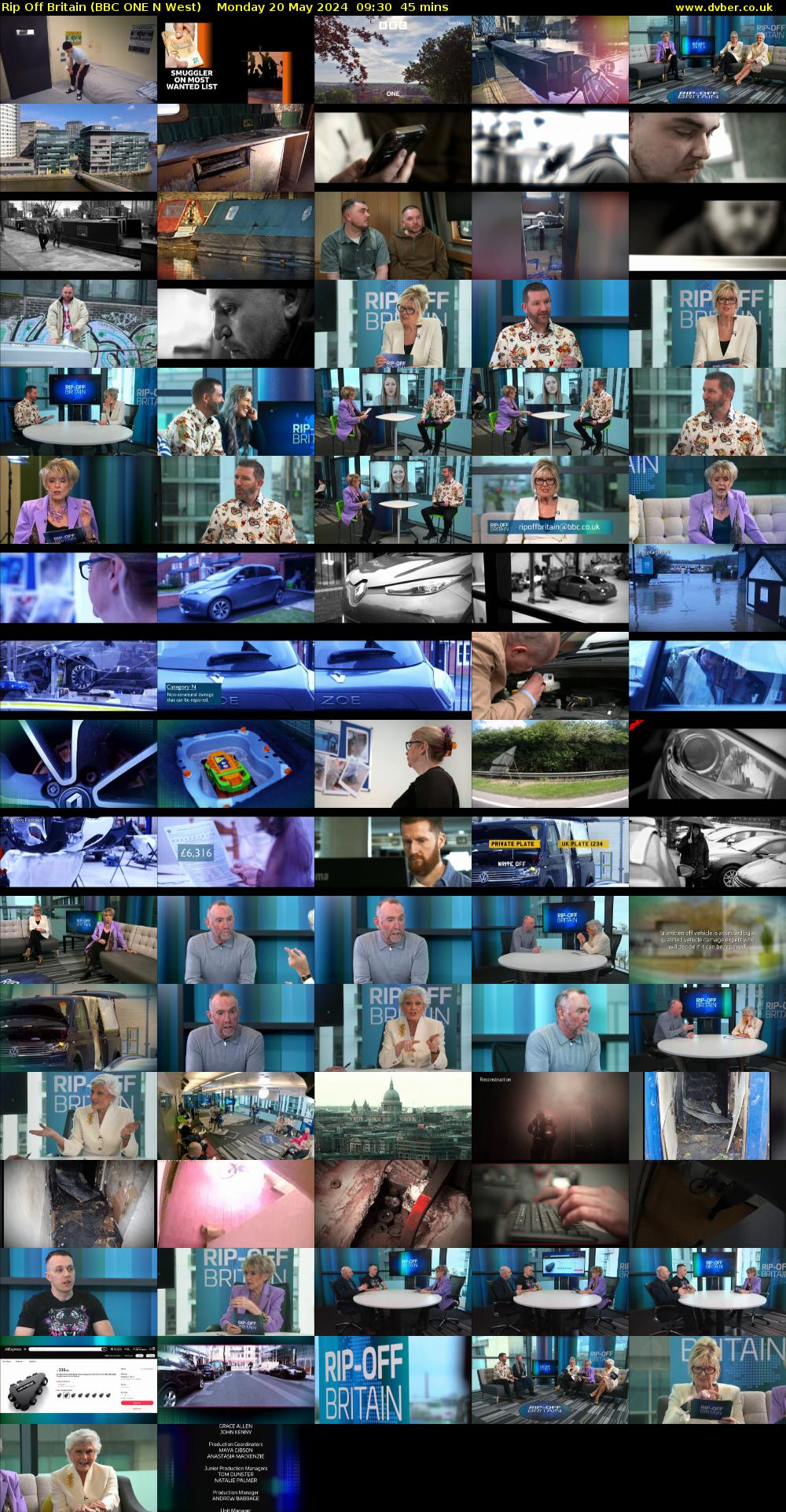 Rip Off Britain (BBC ONE N West) Monday 20 May 2024 09:30 - 10:15