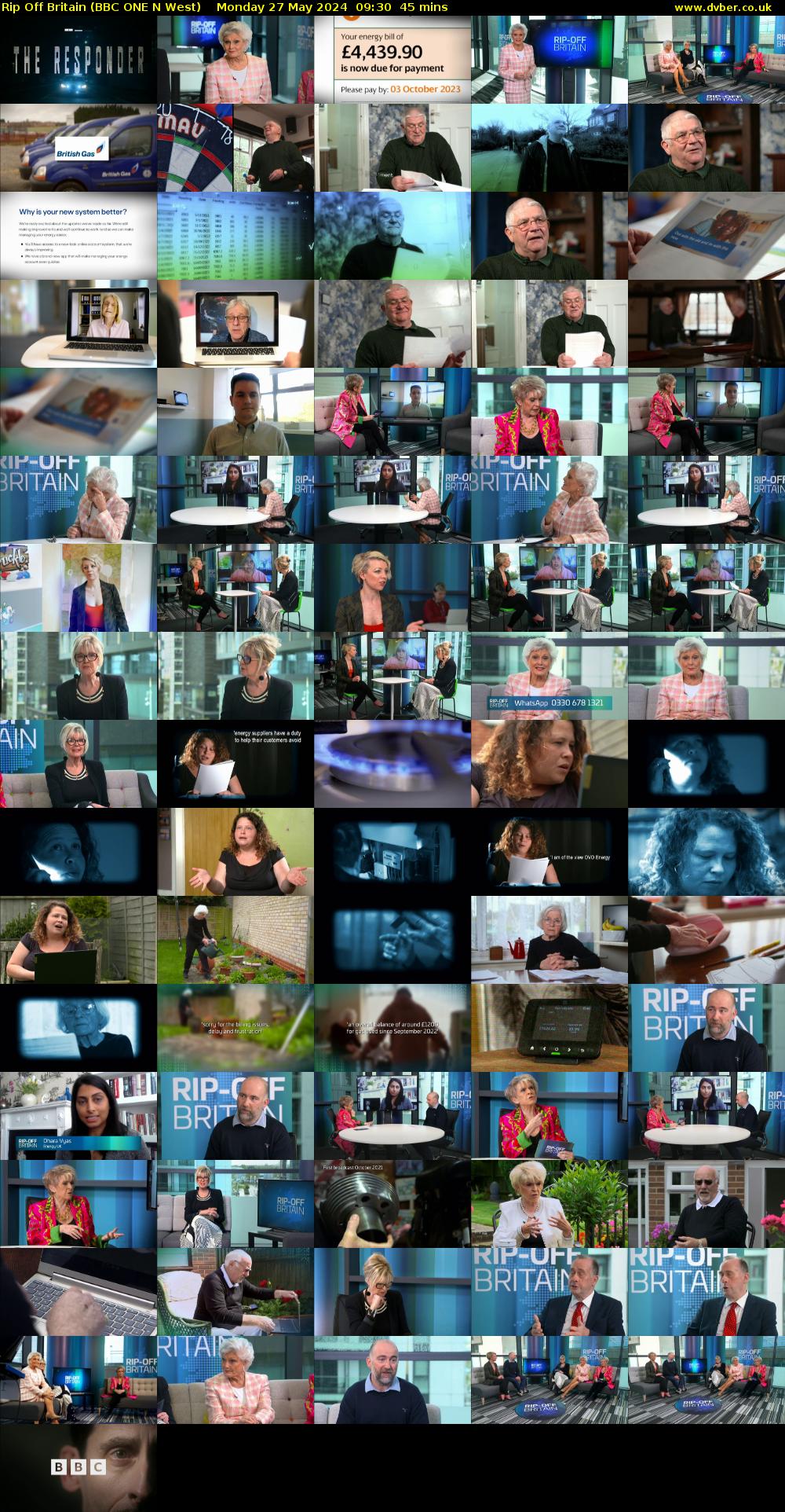 Rip Off Britain (BBC ONE N West) Monday 27 May 2024 09:30 - 10:15
