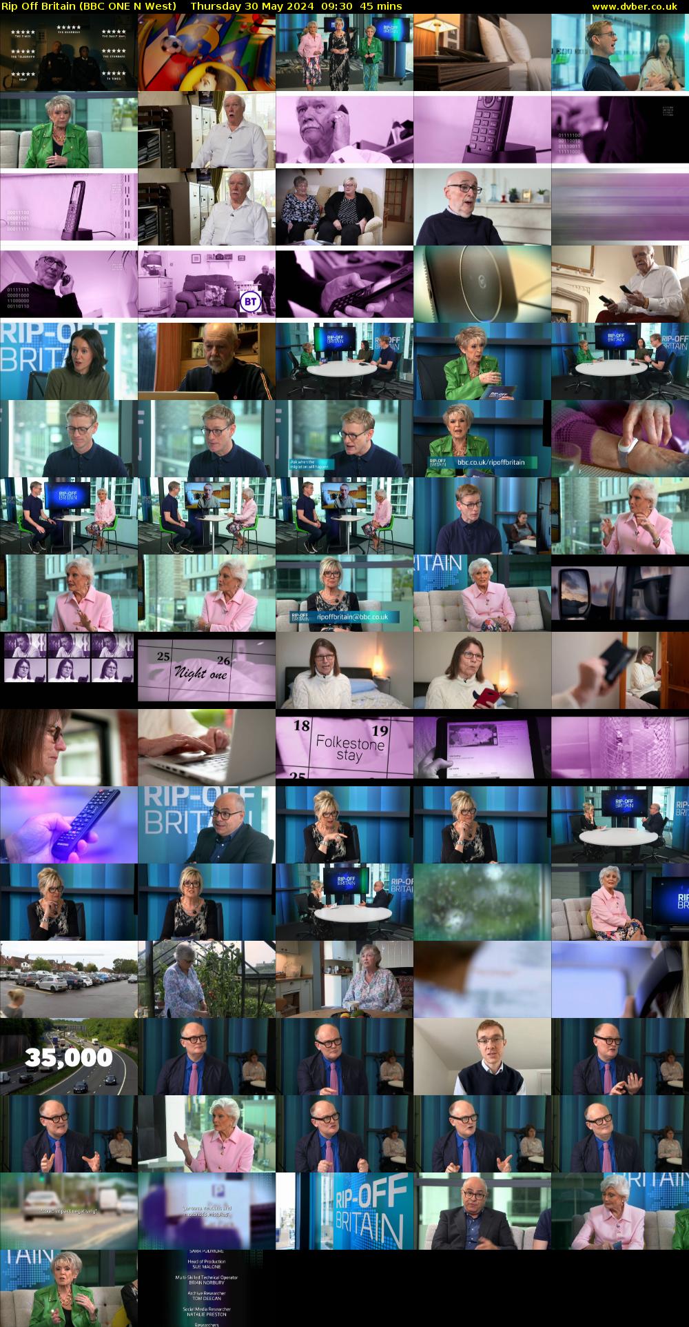 Rip Off Britain (BBC ONE N West) Thursday 30 May 2024 09:30 - 10:15