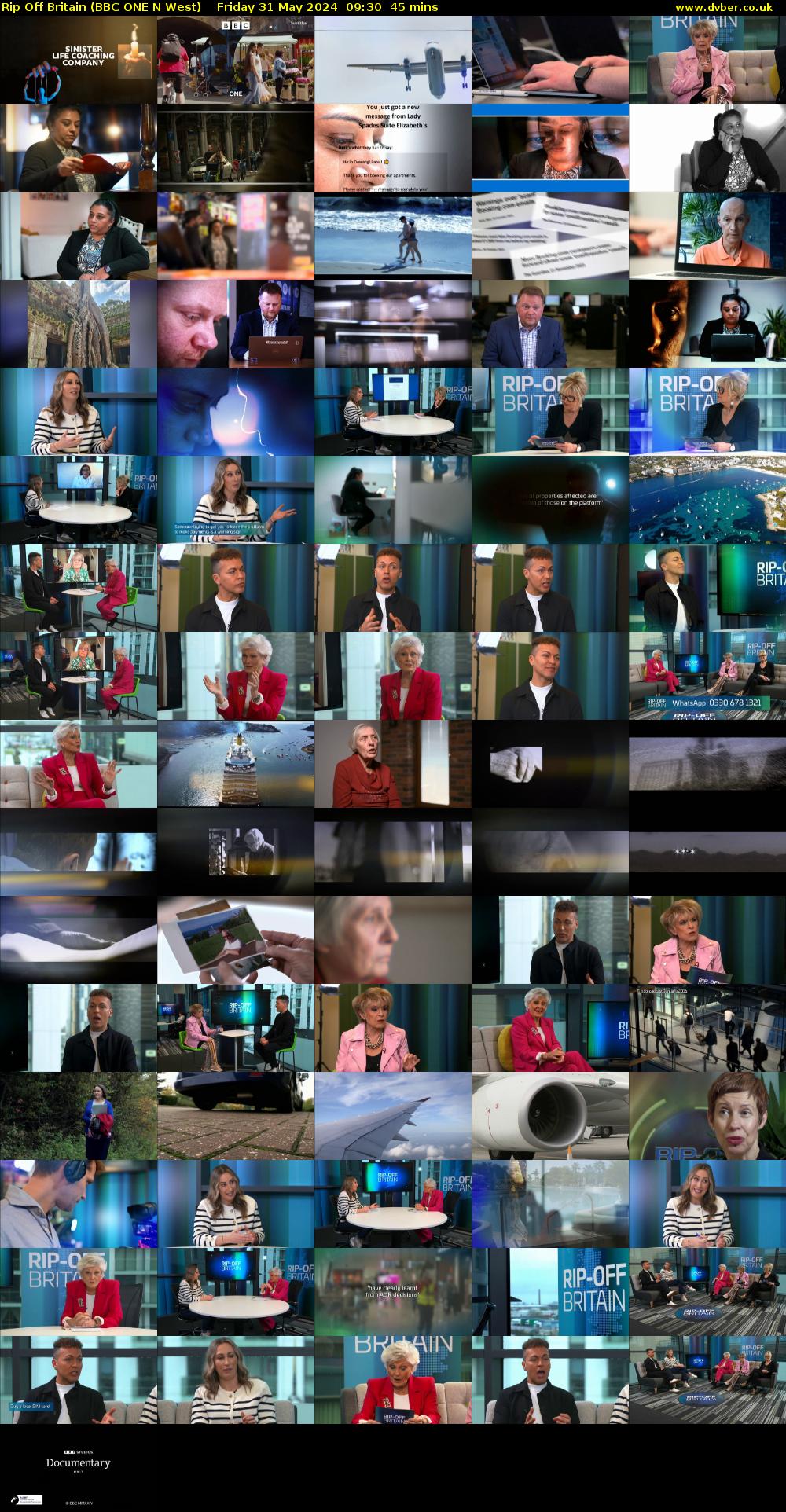 Rip Off Britain (BBC ONE N West) Friday 31 May 2024 09:30 - 10:15