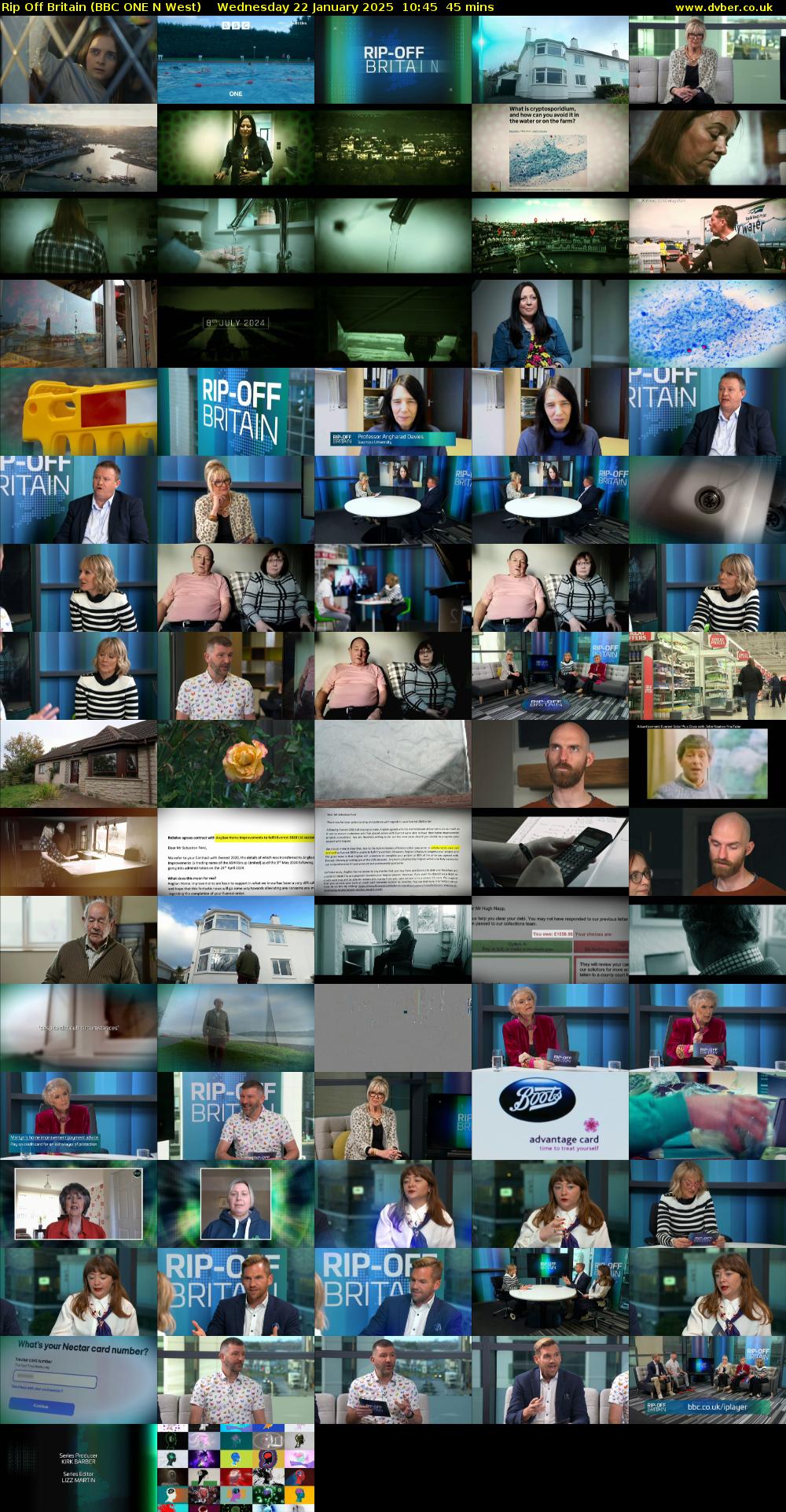 Rip Off Britain (BBC ONE N West) Wednesday 22 January 2025 10:45 - 11:30