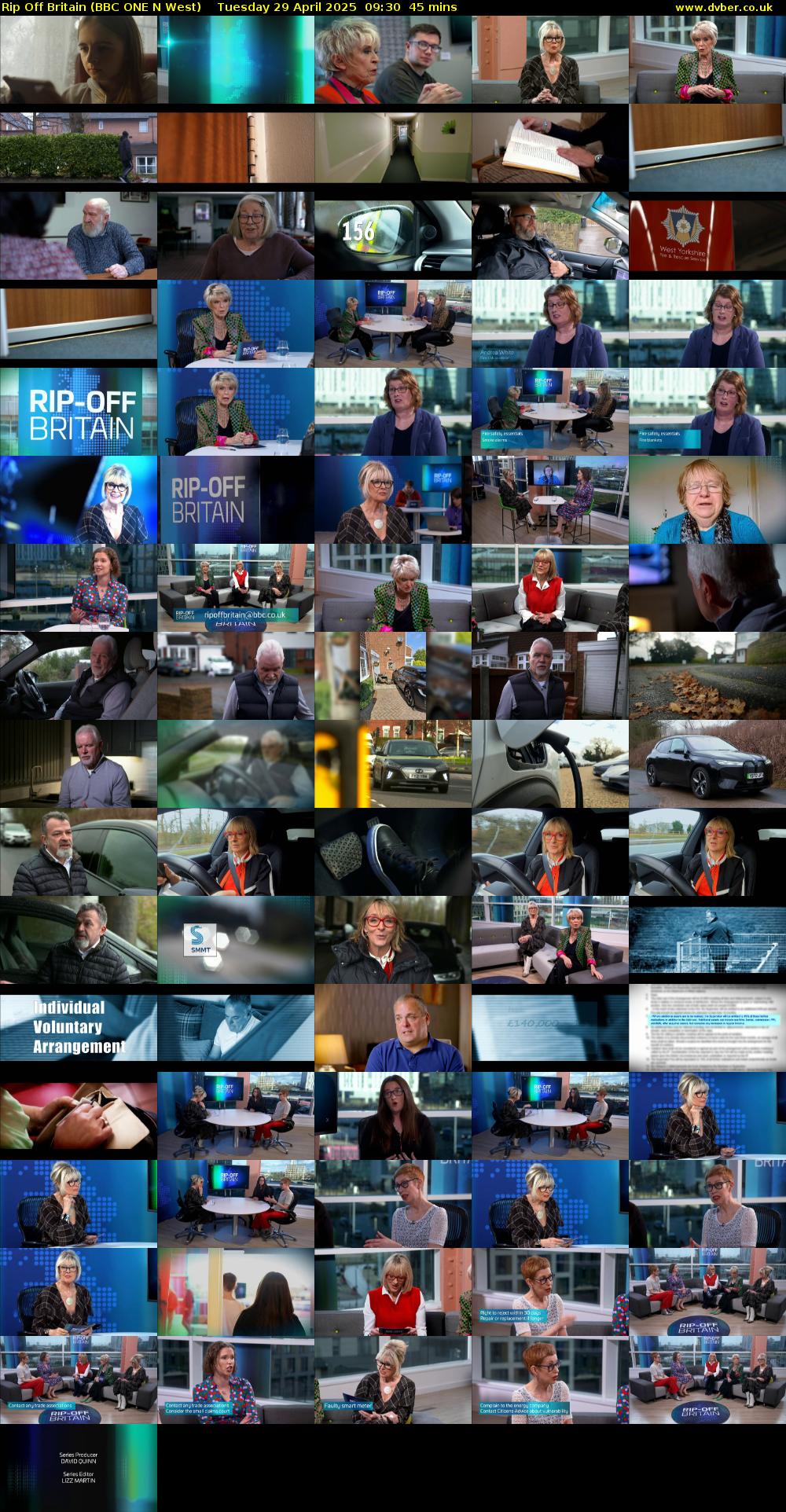 Rip Off Britain (BBC ONE N West) Tuesday 29 April 2025 09:30 - 10:15