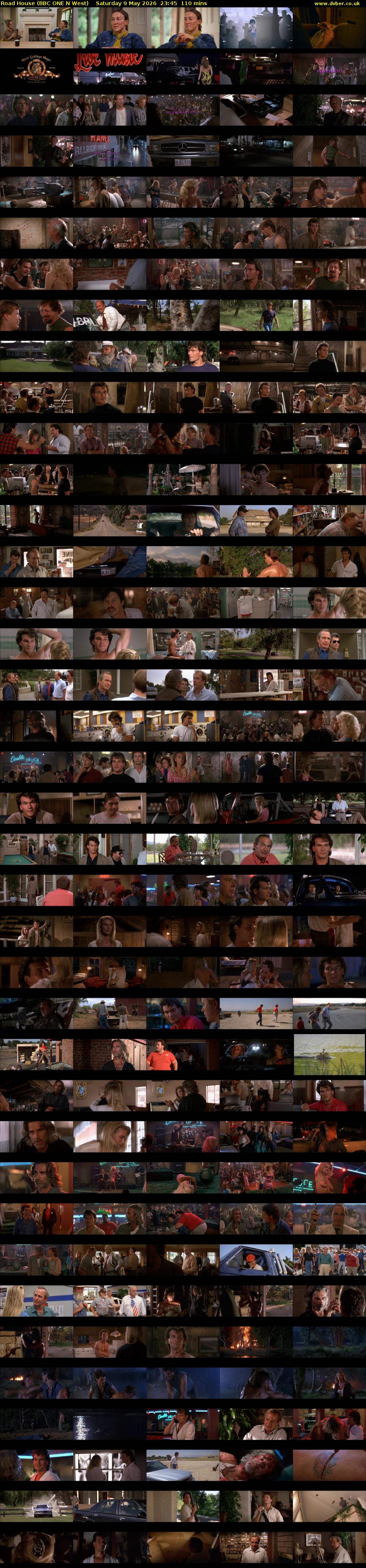 Road House (BBC ONE N West) Saturday 9 May 2026 23:45 - 01:35