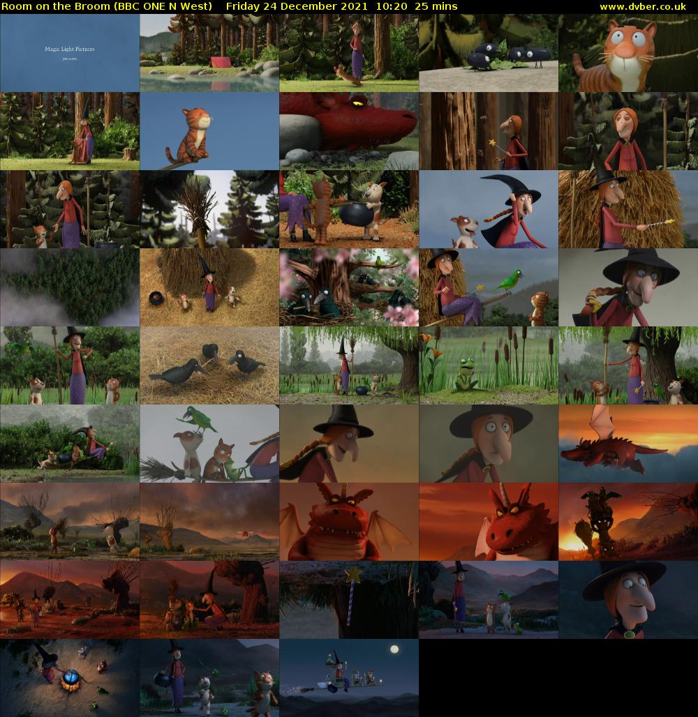 Room on the Broom (BBC ONE N West) Friday 24 December 2021 10:20 - 10:45