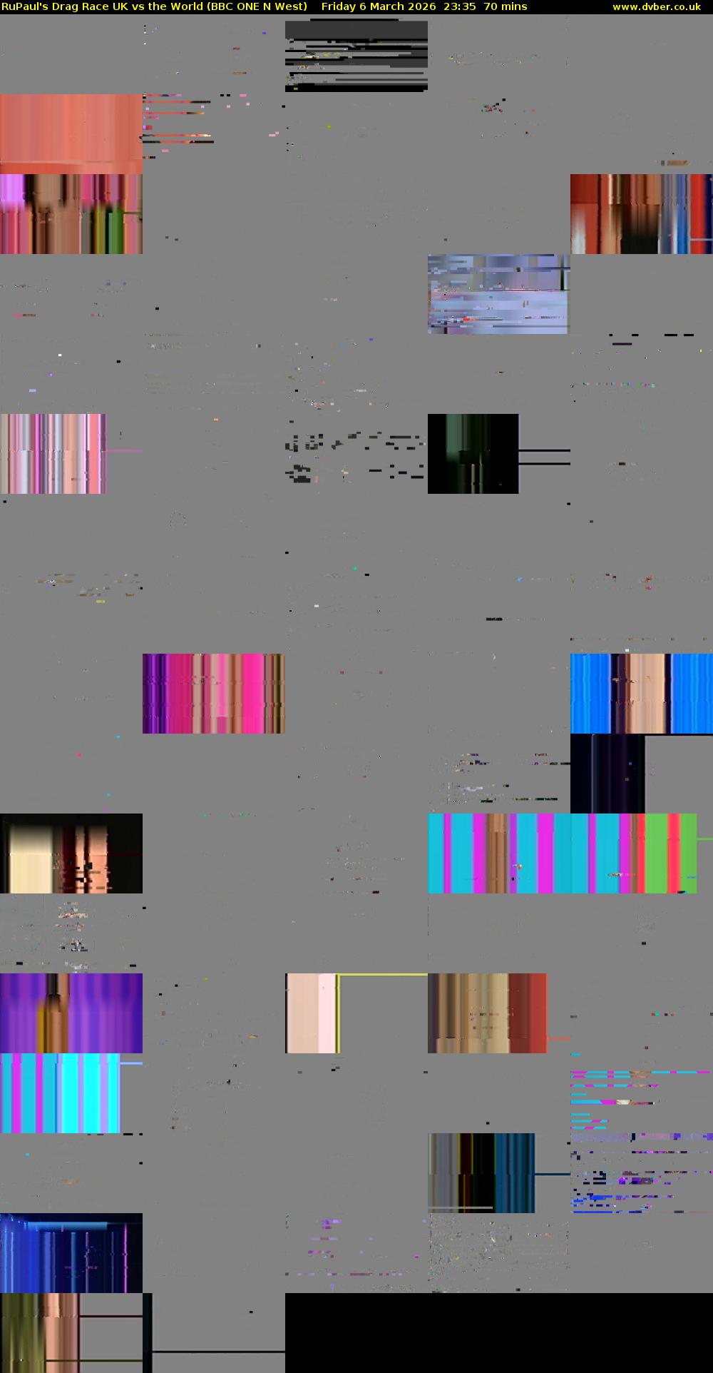 RuPaul's Drag Race UK vs the World (BBC ONE N West) Friday 6 March 2026 23:35 - 00:45