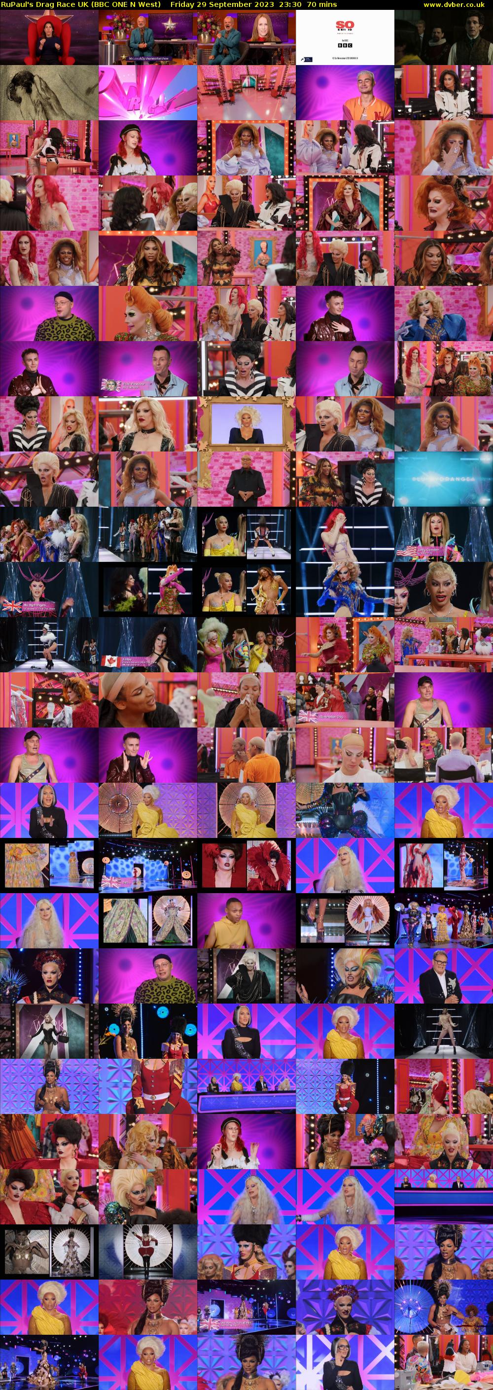 RuPaul's Drag Race UK (BBC ONE N West) Friday 29 September 2023 23:30 - 00:40