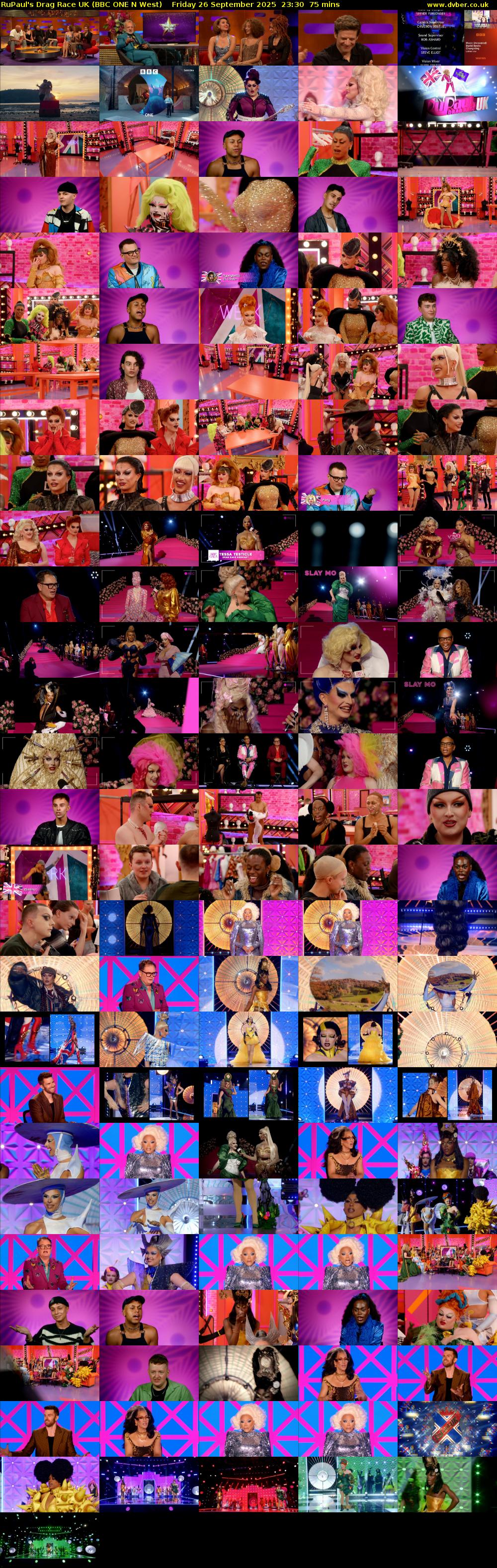 RuPaul's Drag Race UK (BBC ONE N West) Friday 26 September 2025 23:30 - 00:45