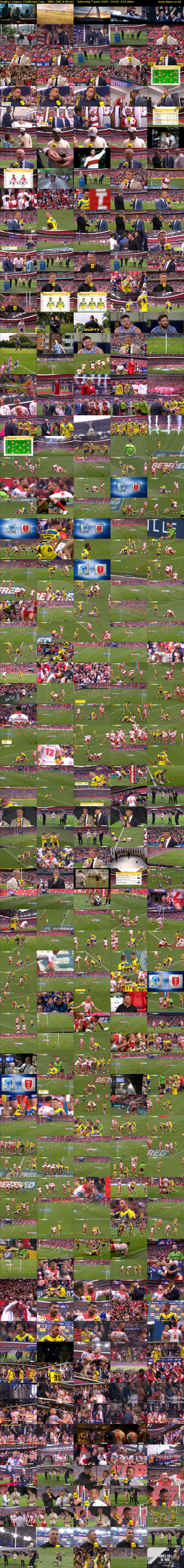 Rugby League: Challenge Cup... (BBC ONE N West) Saturday 7 June 2025 14:00 - 17:30