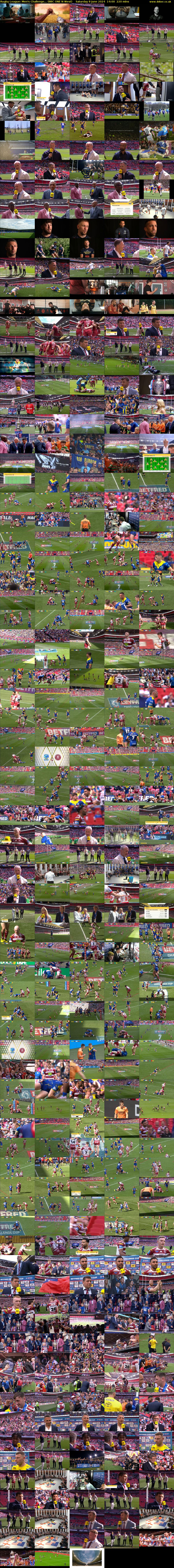 Rugby League: Men's Challenge... (BBC ONE N West) Saturday 8 June 2024 14:00 - 17:40