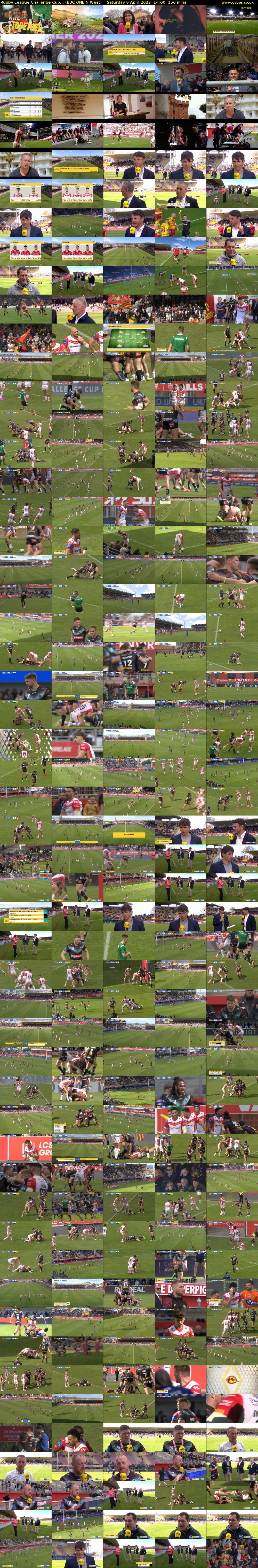 Rugby League Challenge Cup... (BBC ONE N West) Saturday 9 April 2022 14:00 - 16:30