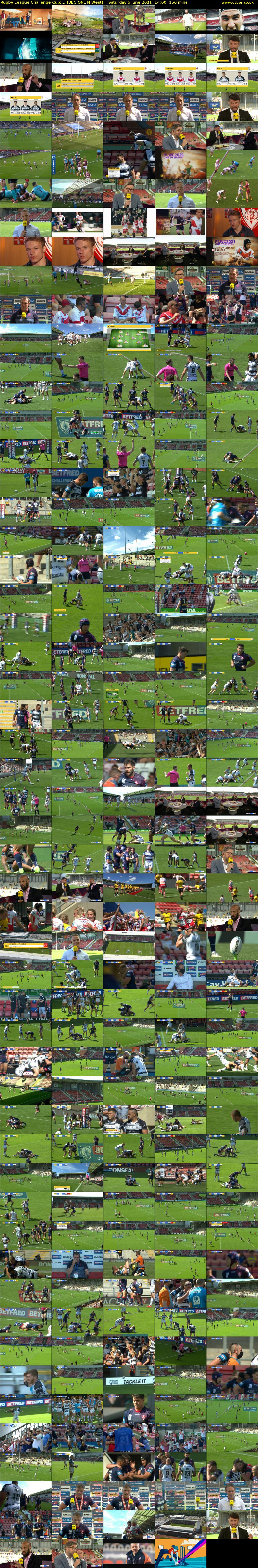 Rugby League Challenge Cup:... (BBC ONE N West) Saturday 5 June 2021 14:00 - 16:30
