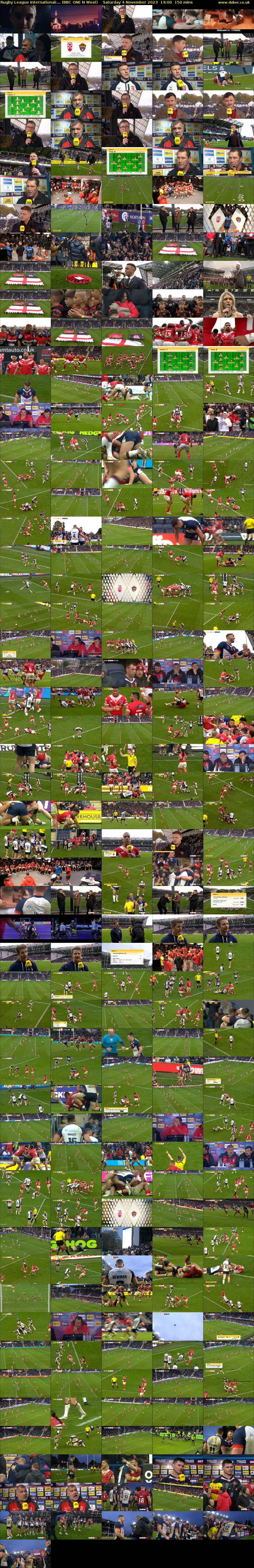 Rugby League International:... (BBC ONE N West) Saturday 4 November 2023 14:00 - 16:30