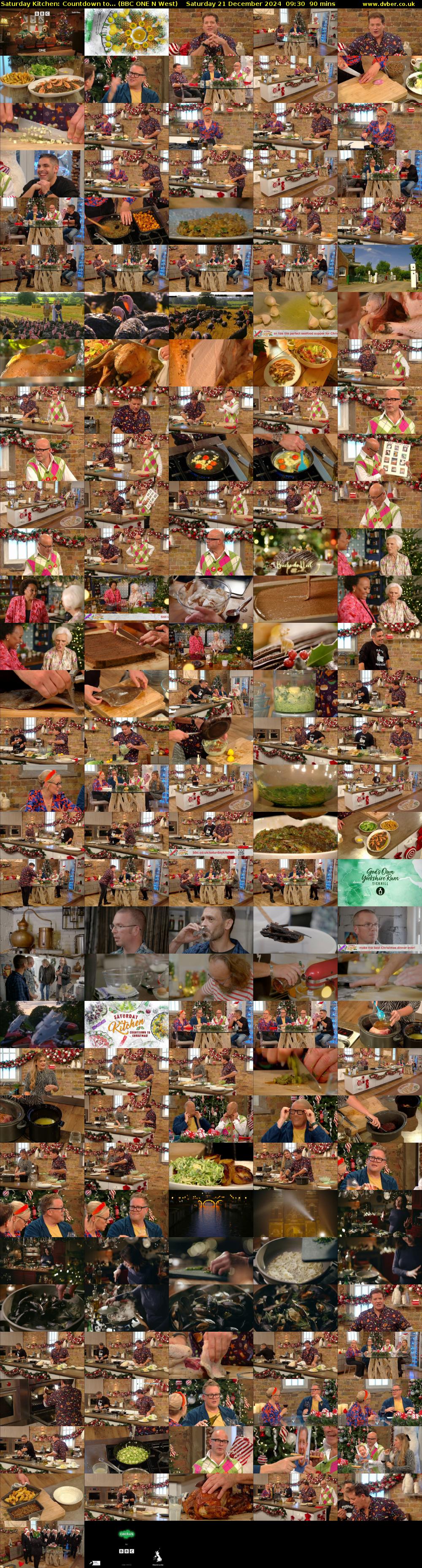 Saturday Kitchen: Countdown to... (BBC ONE N West) Saturday 21 December 2024 09:30 - 11:00
