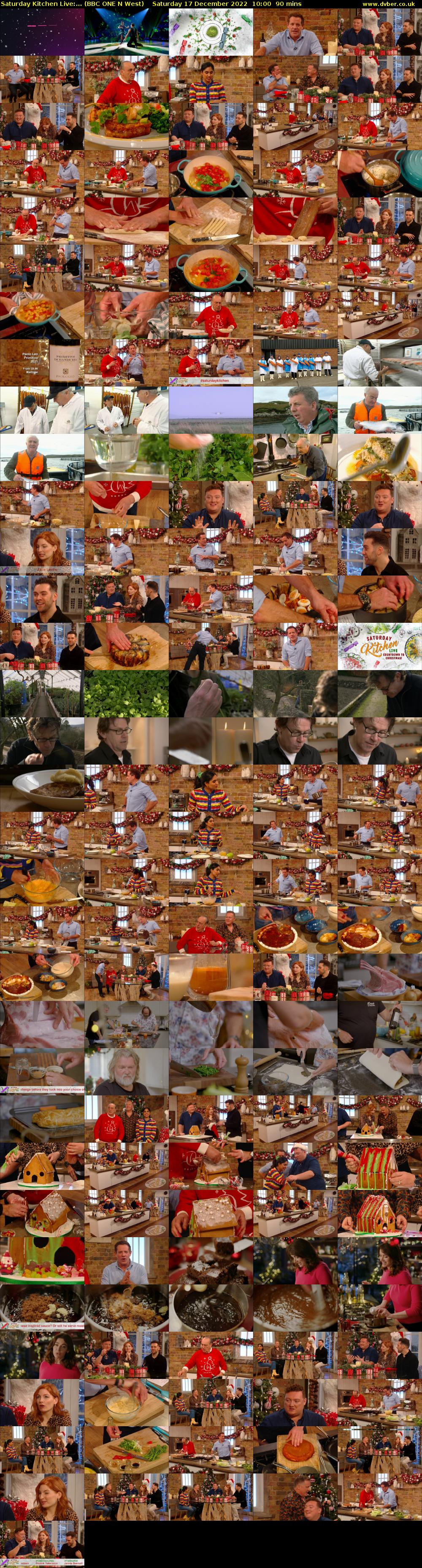 Saturday Kitchen Live:... (BBC ONE N West) Saturday 17 December 2022 10:00 - 11:30
