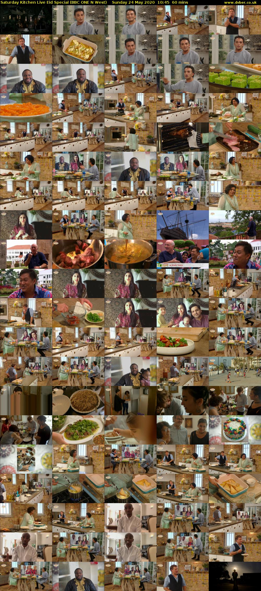 Saturday Kitchen Live Eid Special (BBC ONE N West) Sunday 24 May 2020 10:45 - 11:45