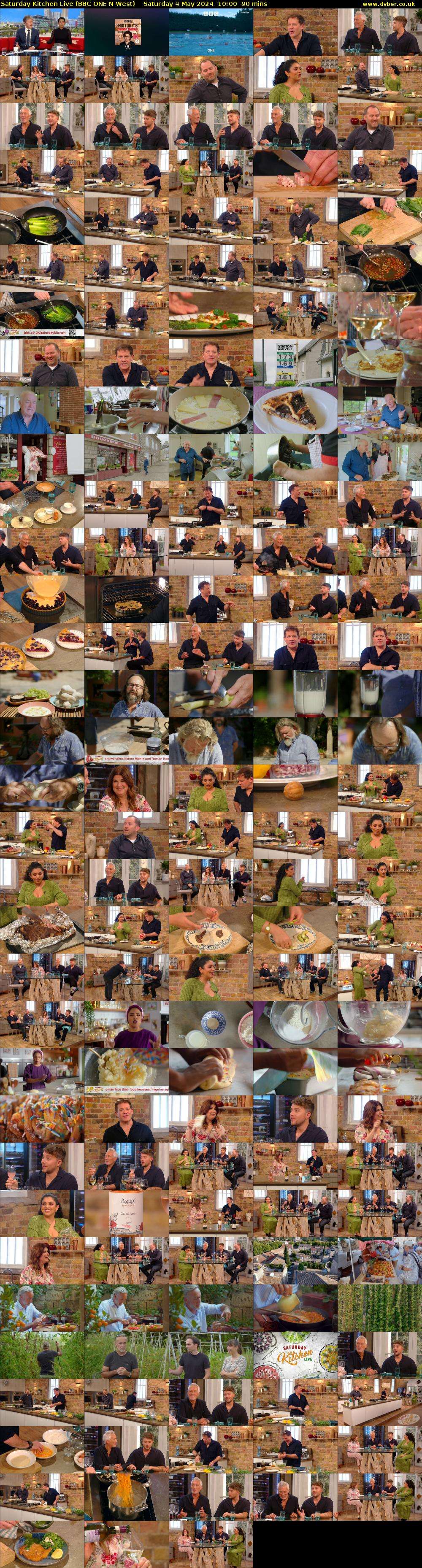 Saturday Kitchen Live (BBC ONE N West) Saturday 4 May 2024 10:00 - 11:30