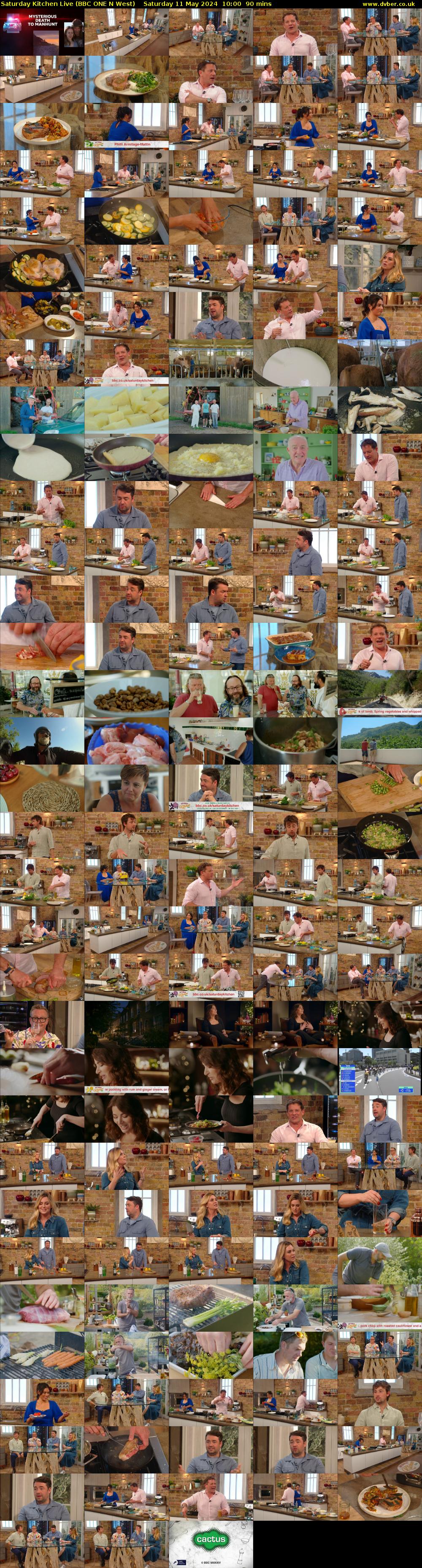 Saturday Kitchen Live (BBC ONE N West) Saturday 11 May 2024 10:00 - 11:30