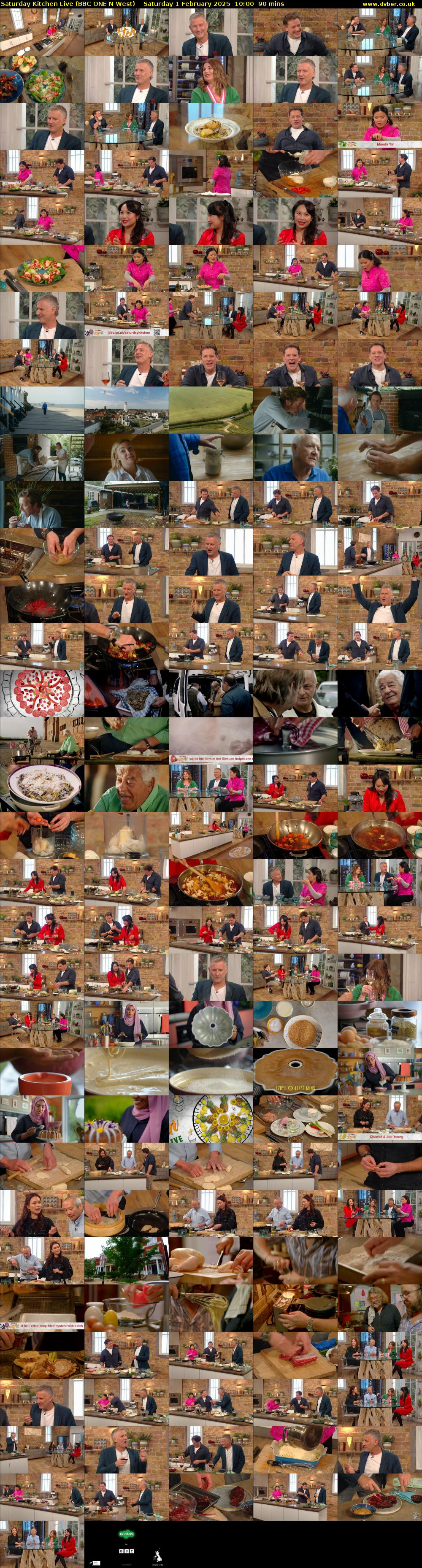 Saturday Kitchen Live (BBC ONE N West) Saturday 1 February 2025 10:00 - 11:30