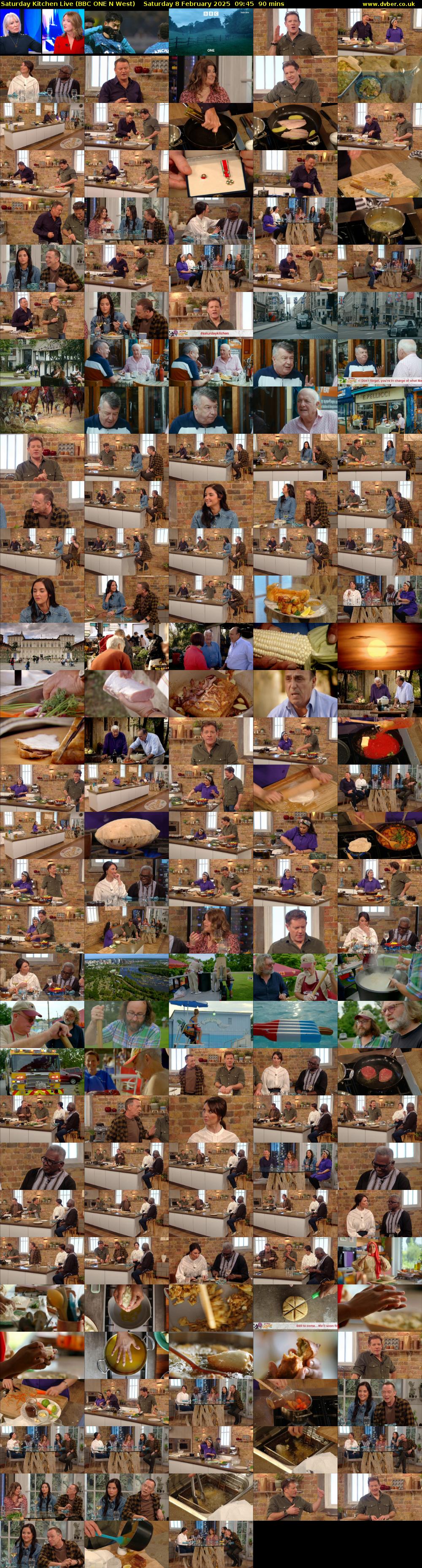 Saturday Kitchen Live (BBC ONE N West) Saturday 8 February 2025 09:45 - 11:15