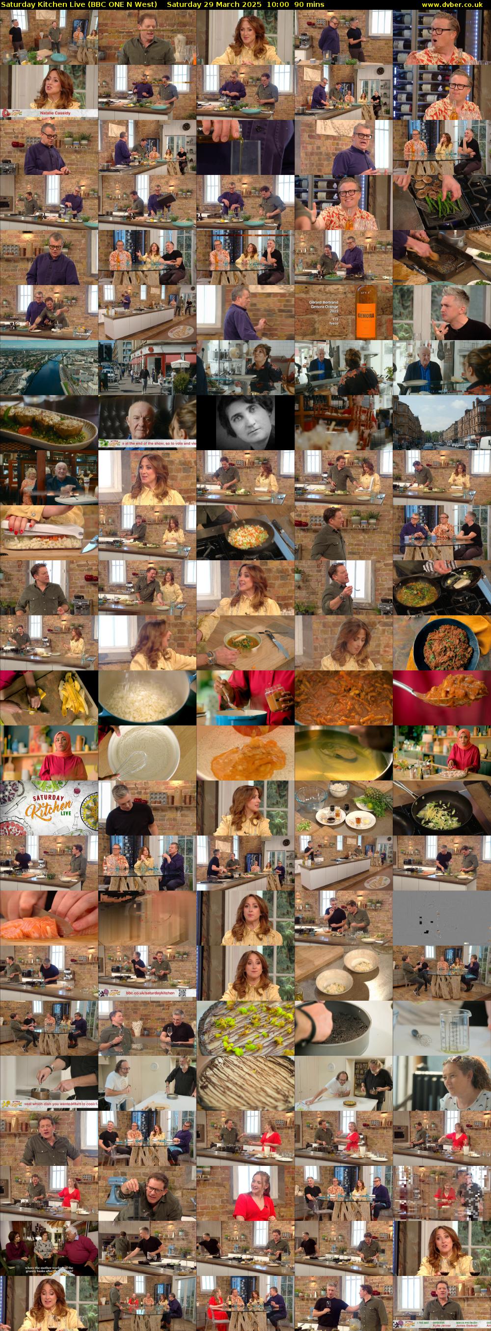 Saturday Kitchen Live (BBC ONE N West) Saturday 29 March 2025 10:00 - 11:30