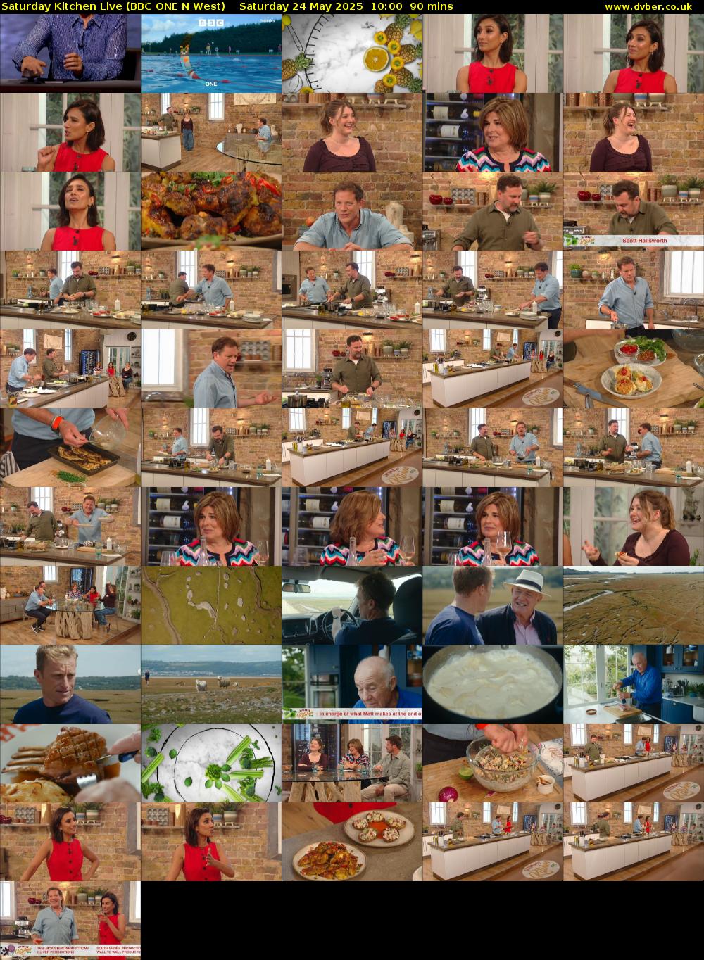 Saturday Kitchen Live (BBC ONE N West) Saturday 24 May 2025 10:00 - 11:30
