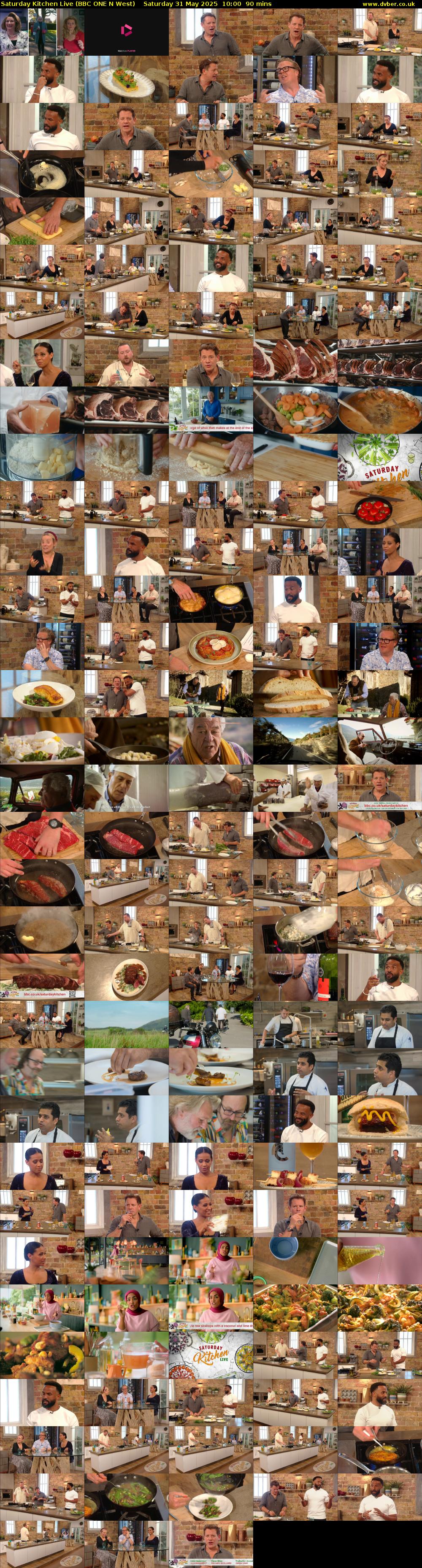 Saturday Kitchen Live (BBC ONE N West) Saturday 31 May 2025 10:00 - 11:30