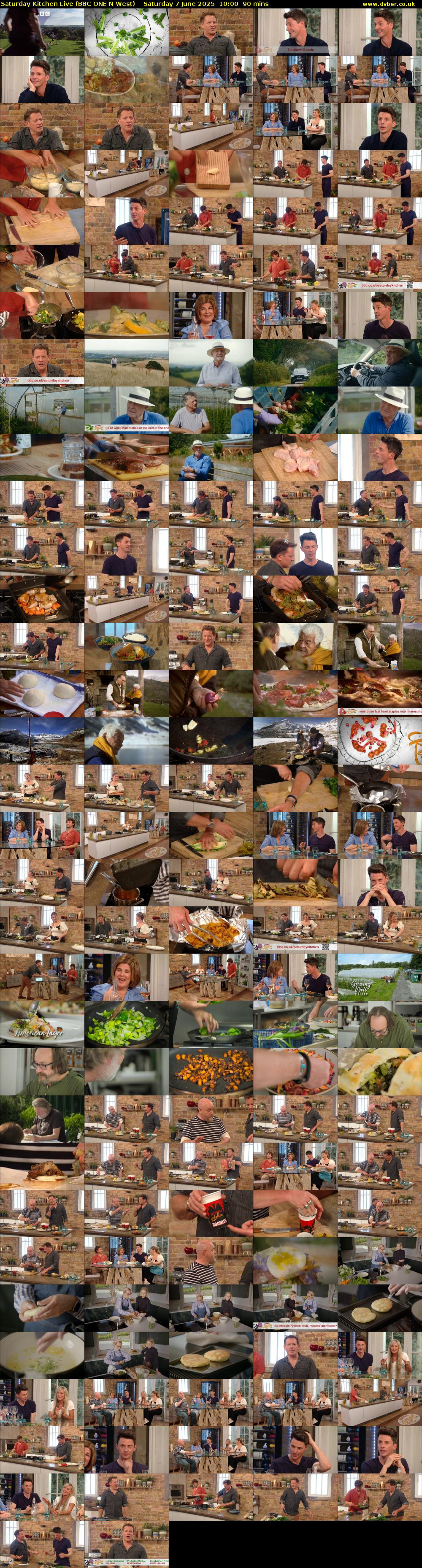 Saturday Kitchen Live (BBC ONE N West) Saturday 7 June 2025 10:00 - 11:30