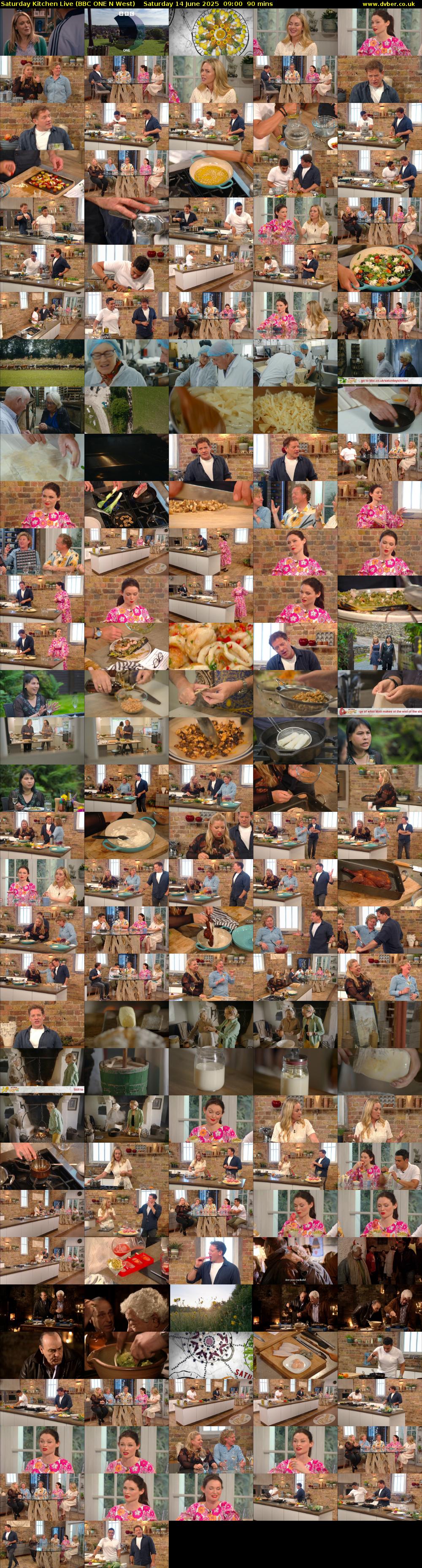 Saturday Kitchen Live (BBC ONE N West) Saturday 14 June 2025 09:00 - 10:30