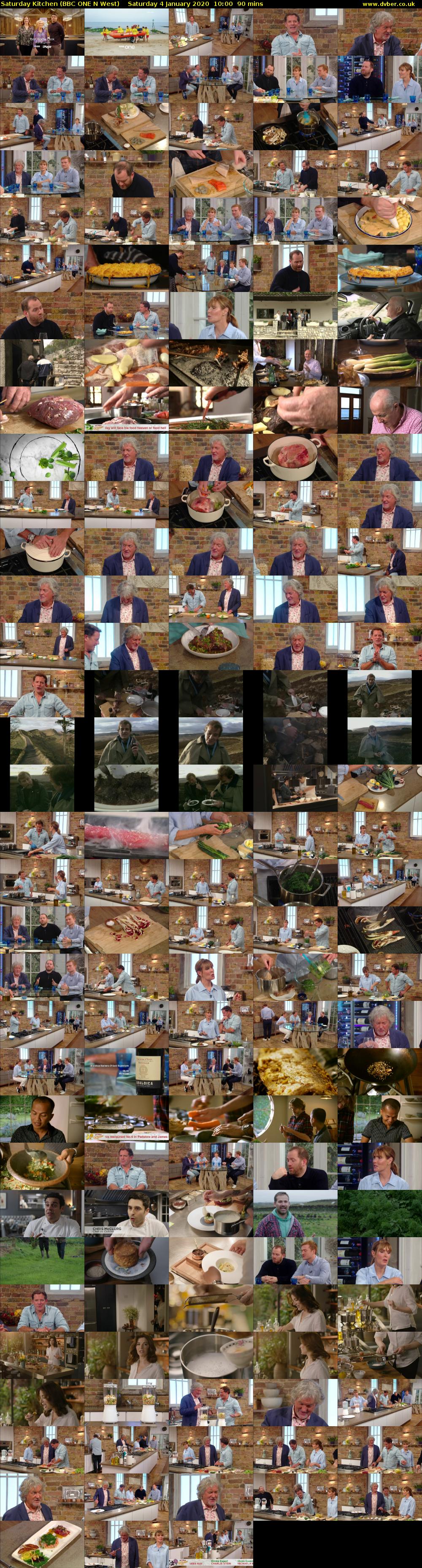 Saturday Kitchen (BBC ONE N West) Saturday 4 January 2020 10:00 - 11:30