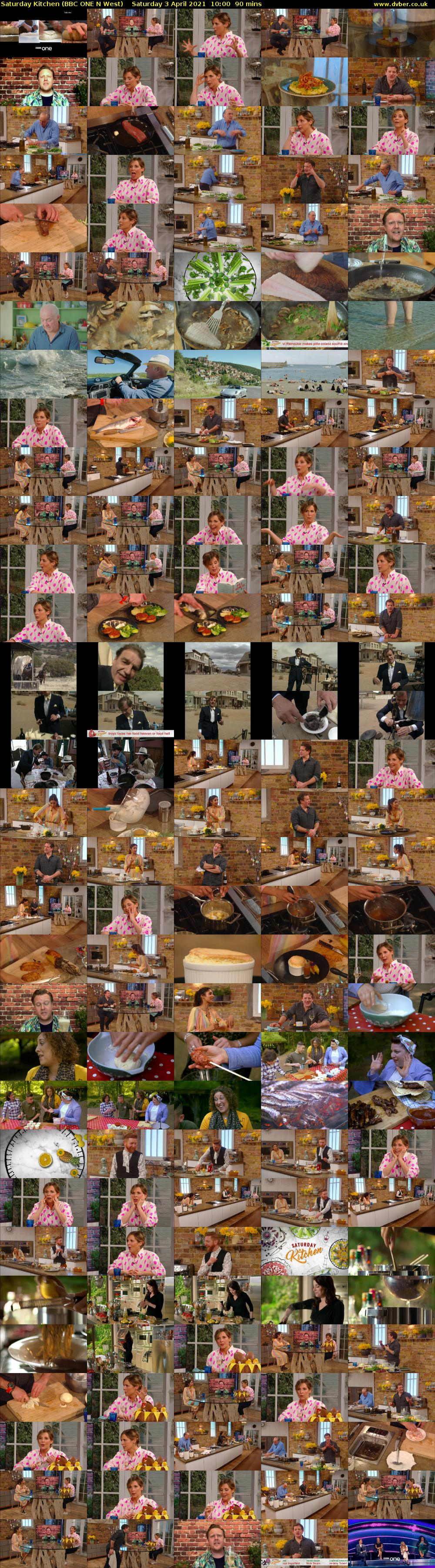 Saturday Kitchen (BBC ONE N West) Saturday 3 April 2021 10:00 - 11:30