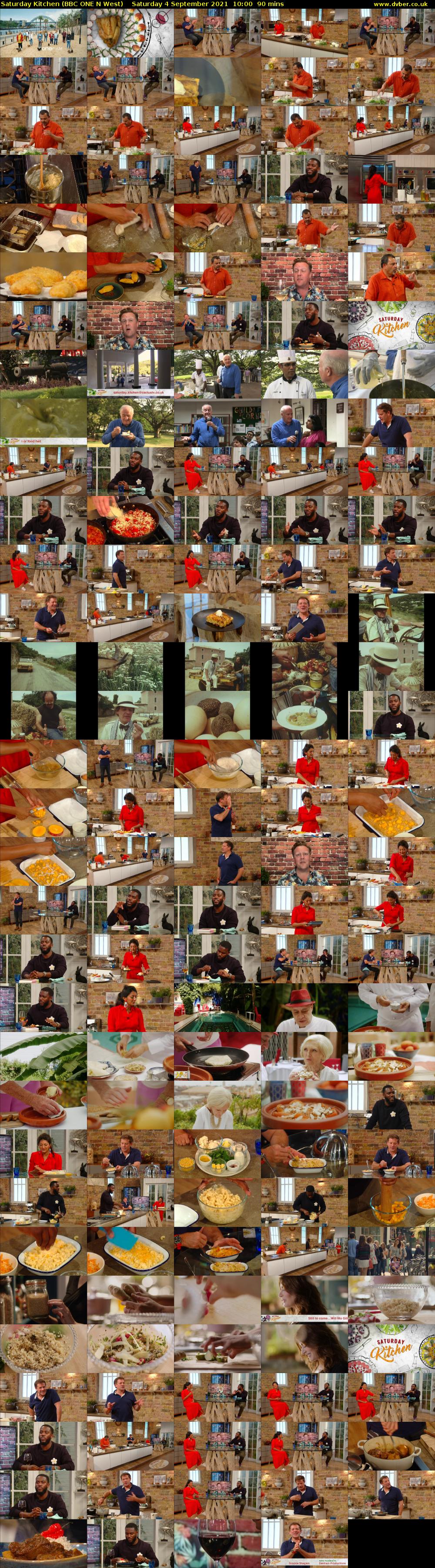Saturday Kitchen (BBC ONE N West) Saturday 4 September 2021 10:00 - 11:30