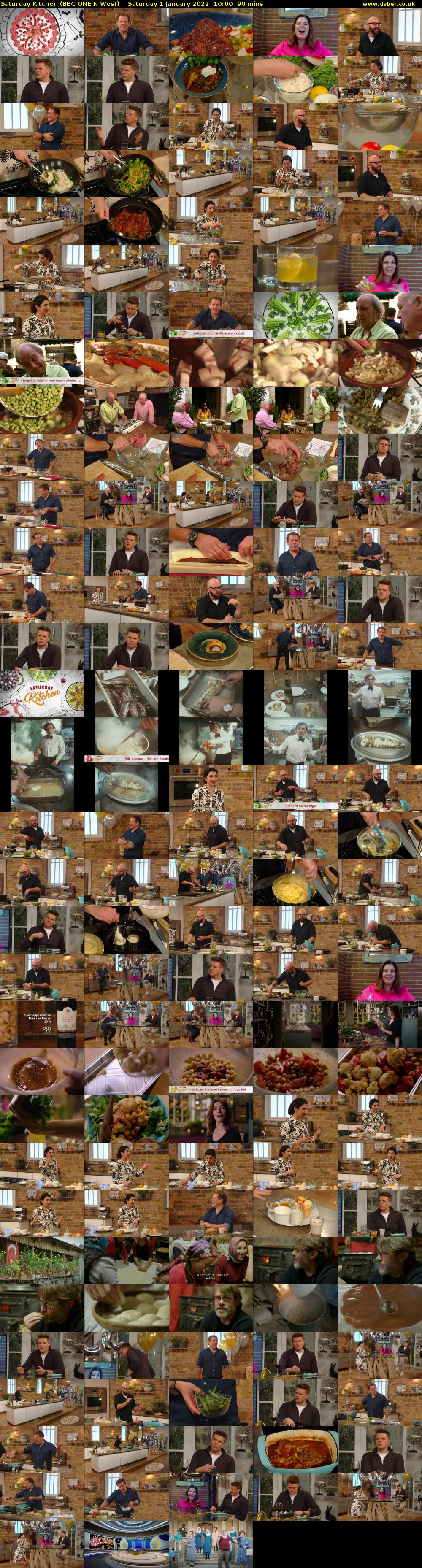 Saturday Kitchen (BBC ONE N West) Saturday 1 January 2022 10:00 - 11:30