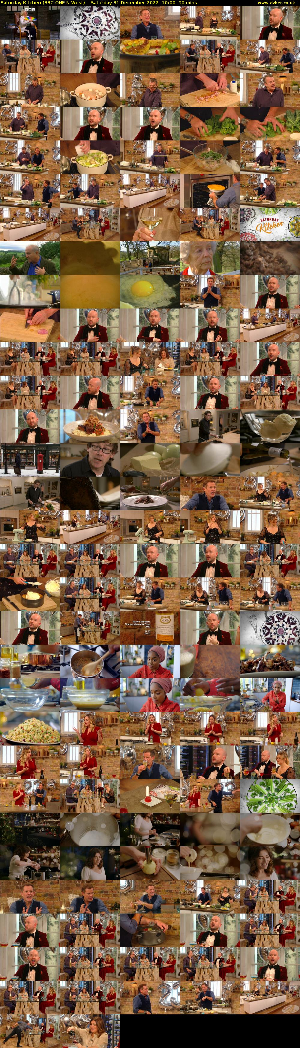 Saturday Kitchen (BBC ONE N West) Saturday 31 December 2022 10:00 - 11:30